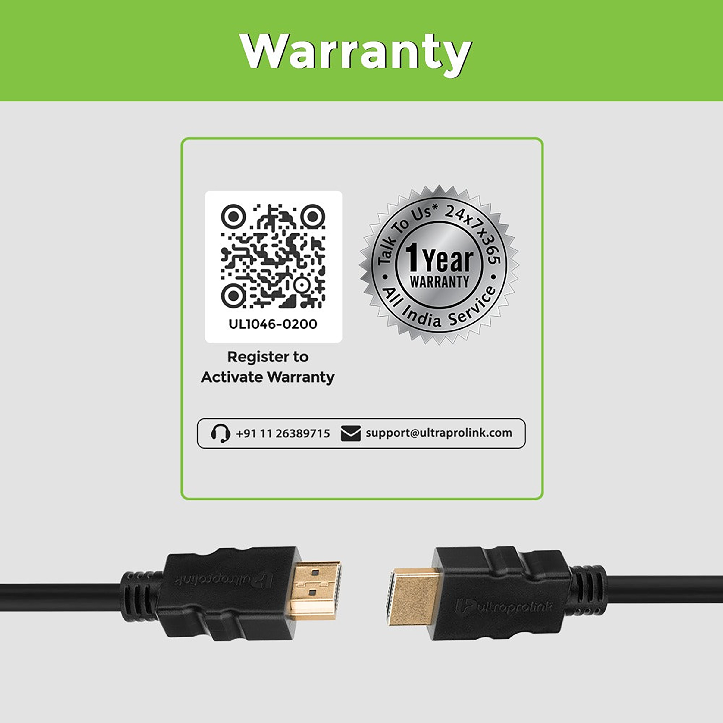 ultraprolink Pro-Connect HDMI 2 to HDMI 2 HDMI Cable (Optimized Resolution,  Black)