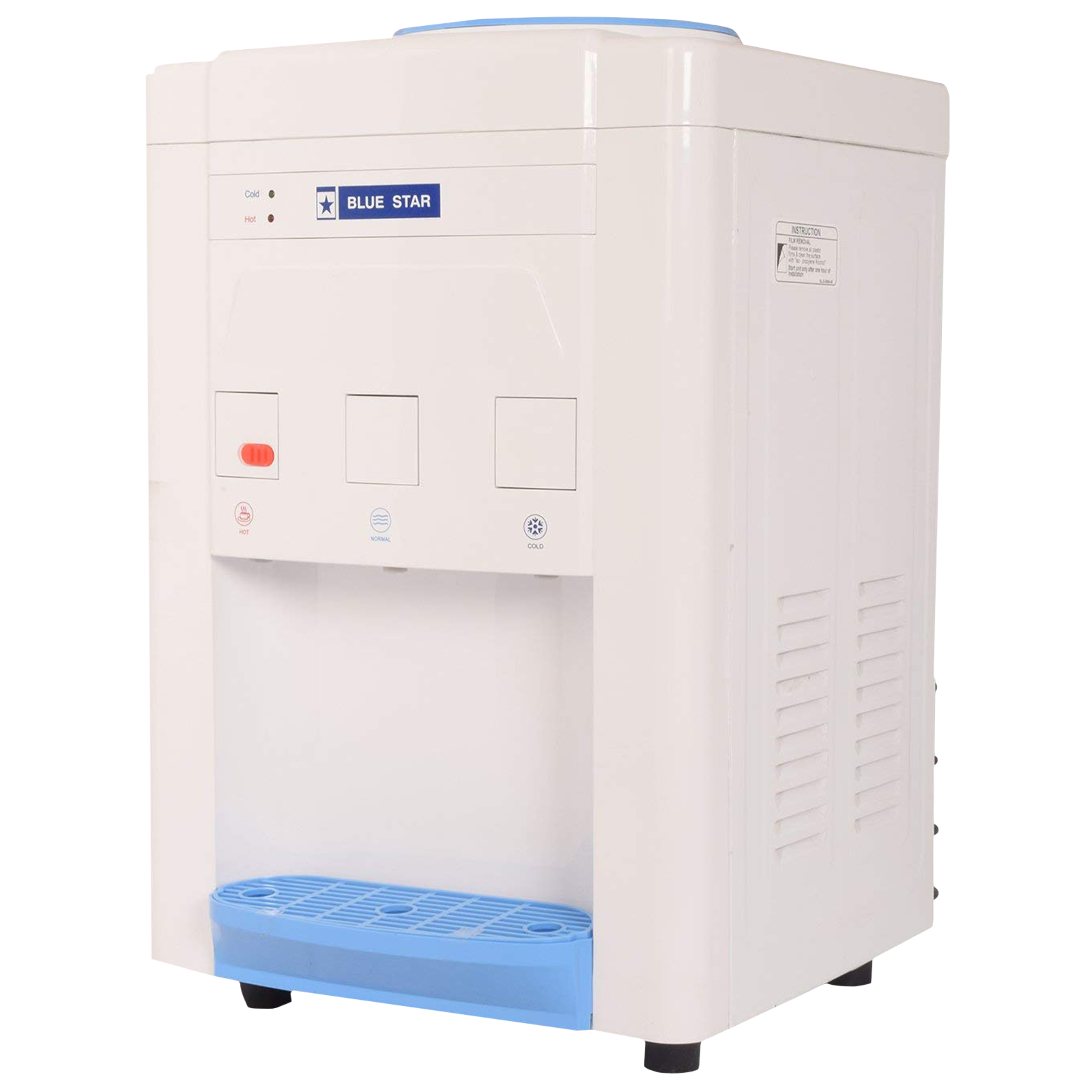 Buy Blue Star Hot, Cold and Normal Top Load Water Dispenser with 3 Taps  (White) Online - Croma