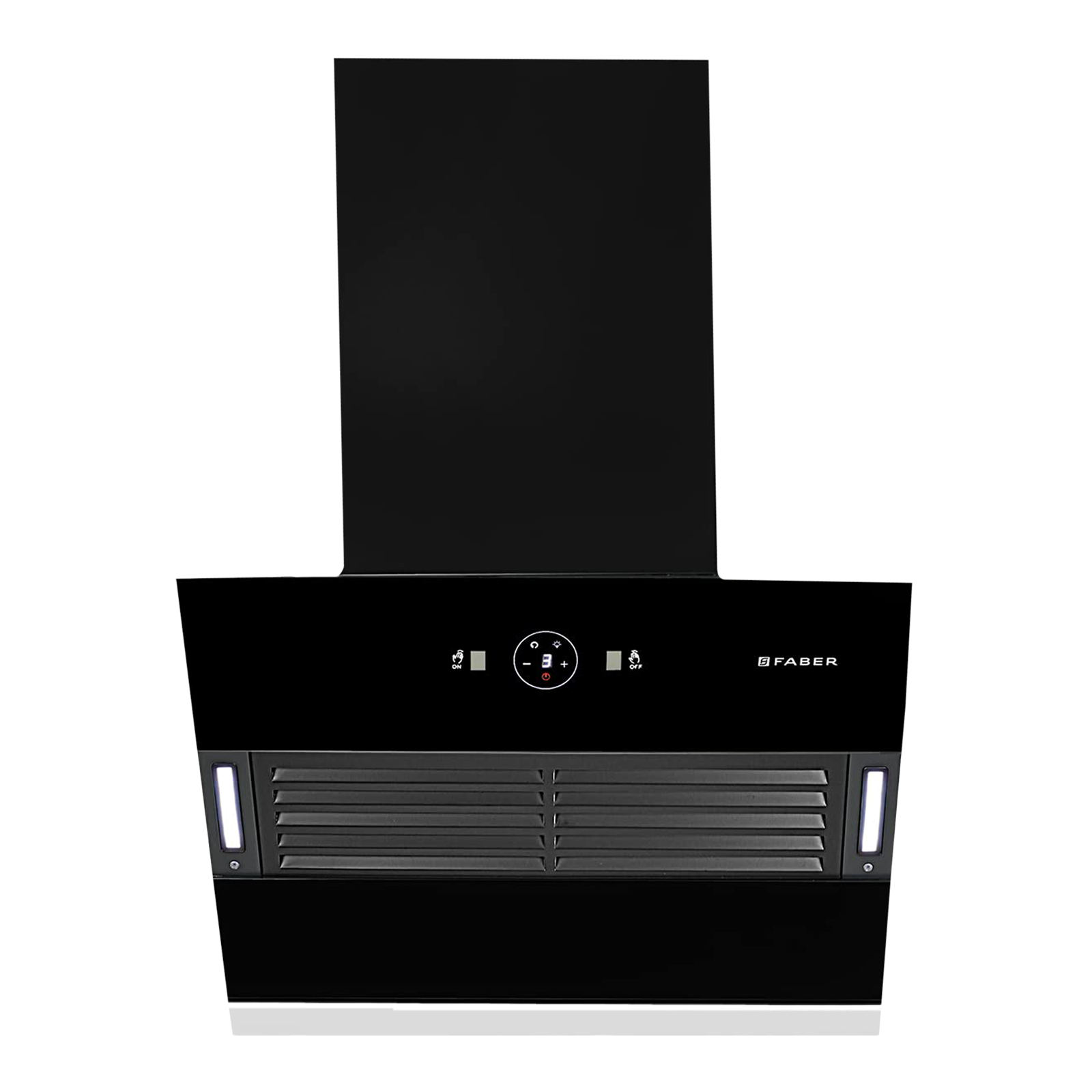 

Faber Hood Vertigo 60cm 1200m3/hr Ducted Auto Clean Wall Mounted Chimney with Filterless Technology (Black)