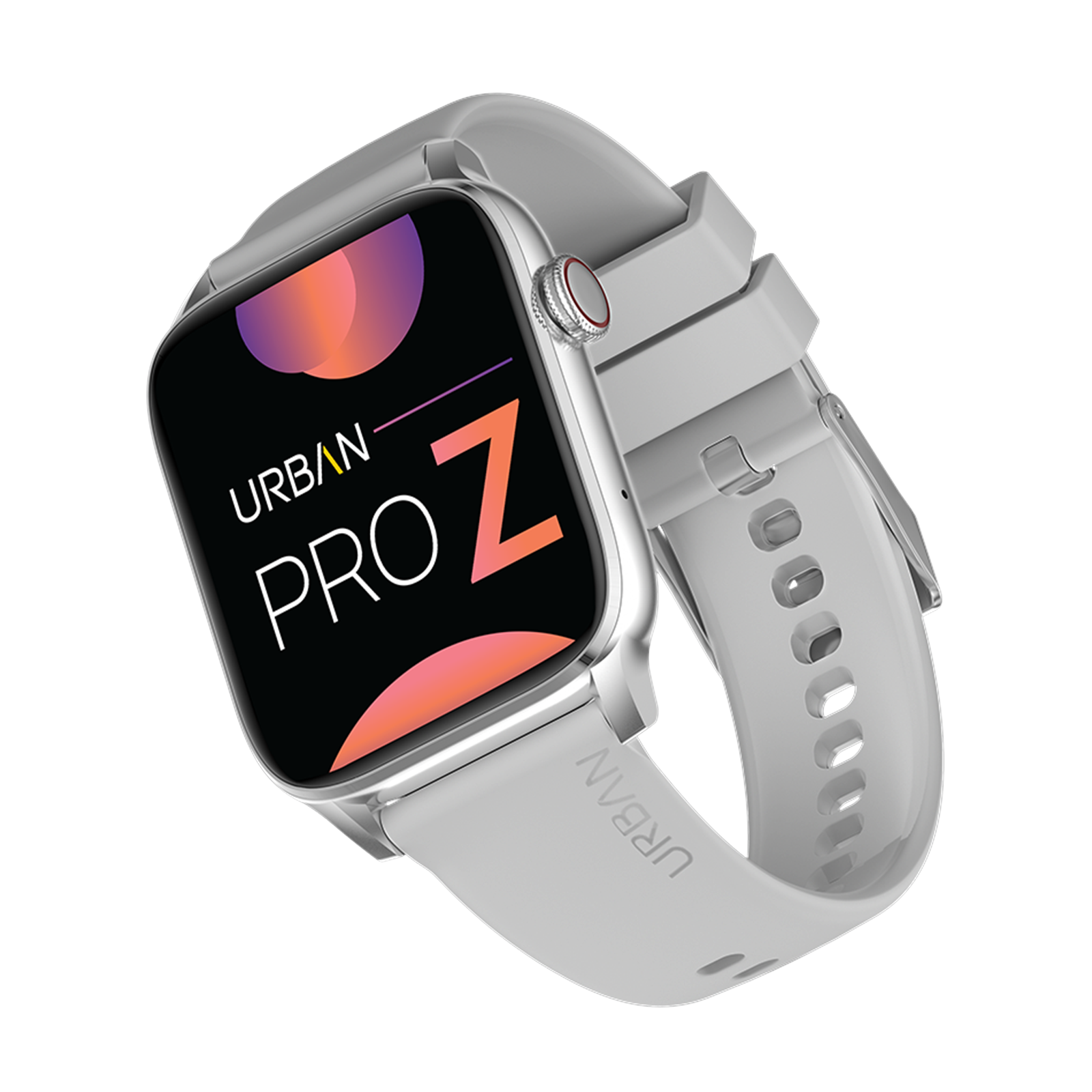 in base Urban Pro Z Smartwatch with Bluetooth Calling (46.9mm HD Display, IP67 Water Resistant, Grey Strap)