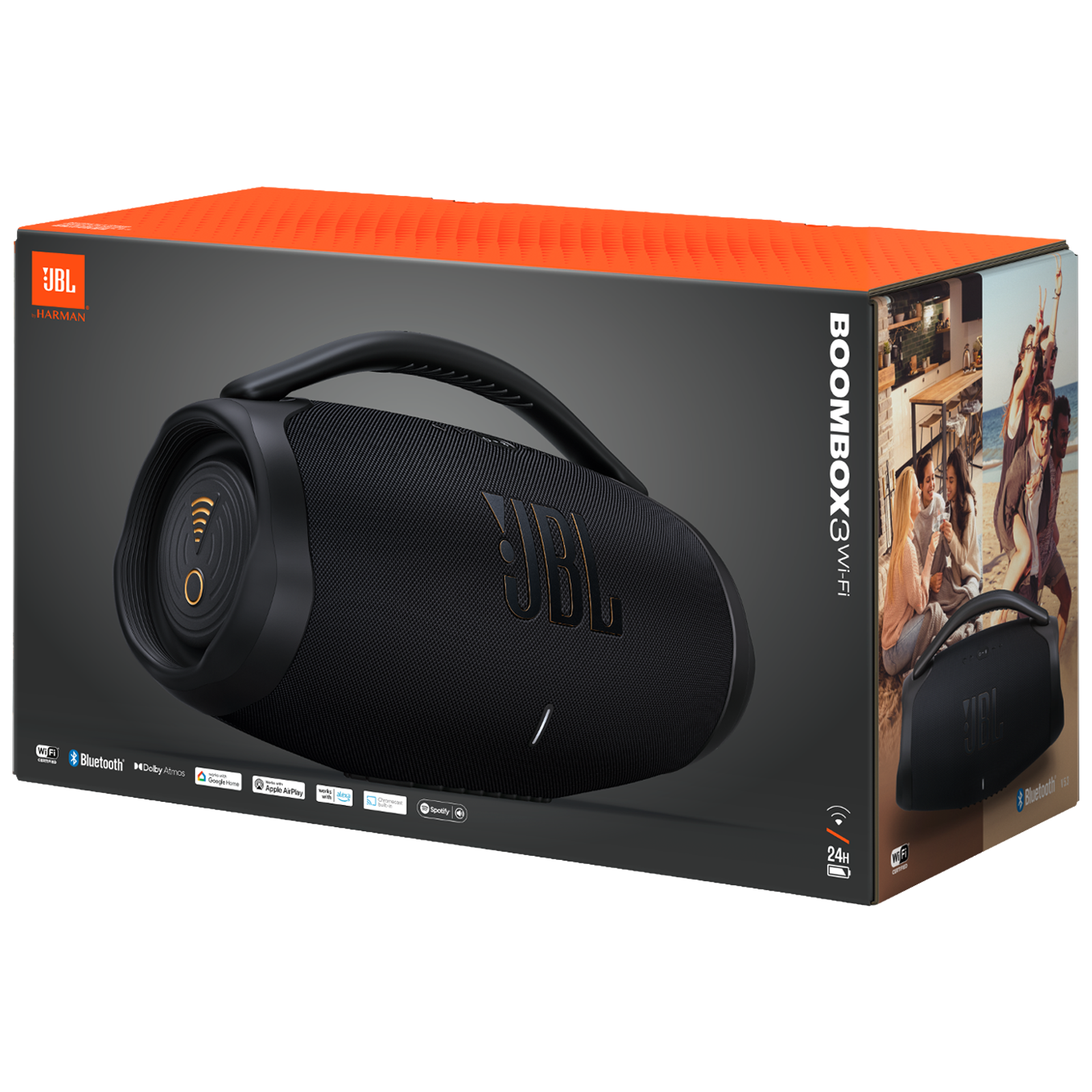 Buy JBL Boombox 2 80W Portable Bluetooth Speaker (IPX7 Waterproof, 24 Hours  Playtime, Black) Online – Croma