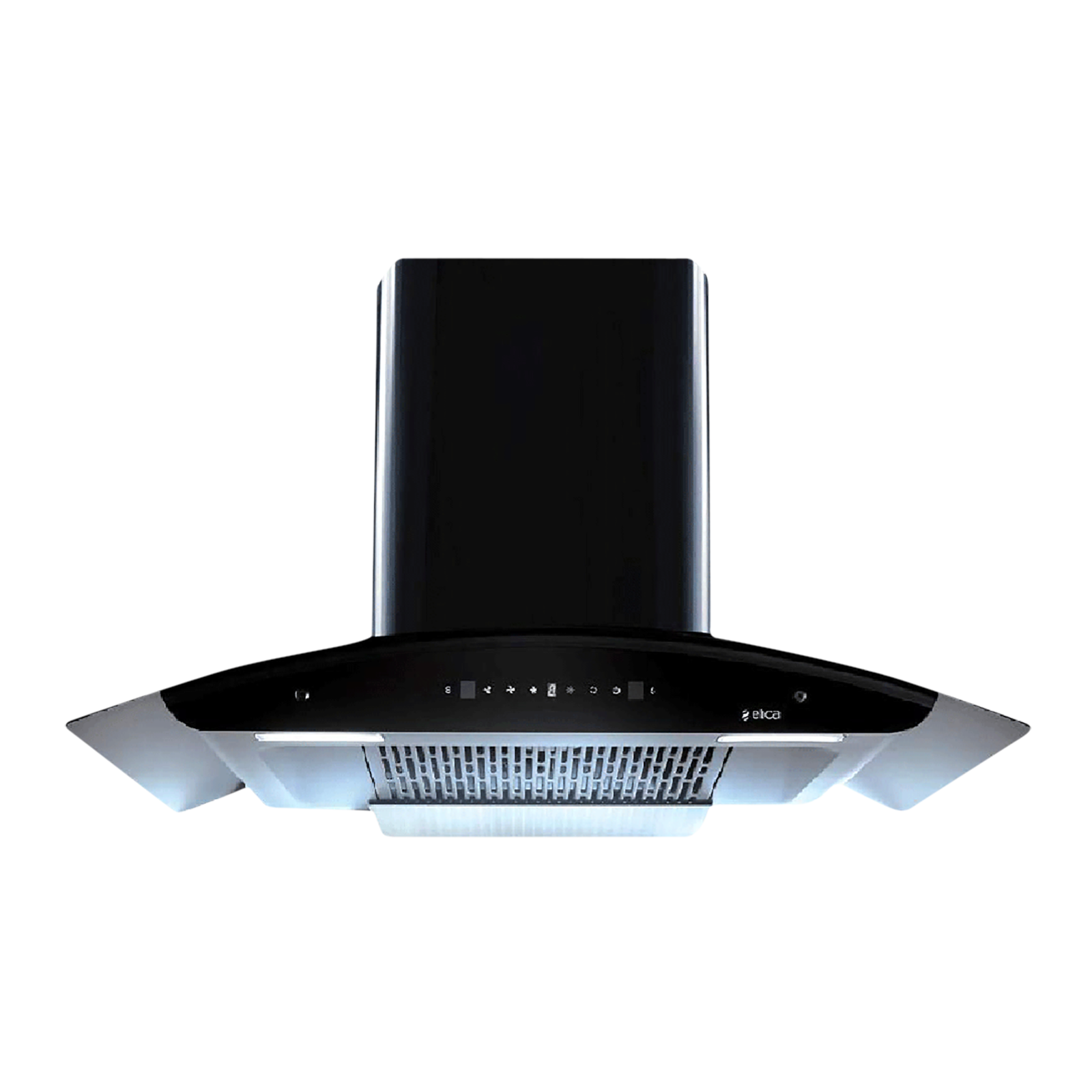 

elica WD TFL HAC 90 MS NERO 90cm 1425m3/hr Ducted Auto Clean Wall Mounted Chimney with Motion Sensing Technology (Black)