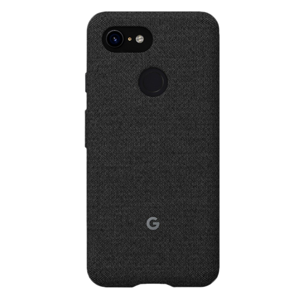 

stuffcool Aviz Soft Nylon Back Cover for OnePlus 6T (Precise Form Fitting, Black)