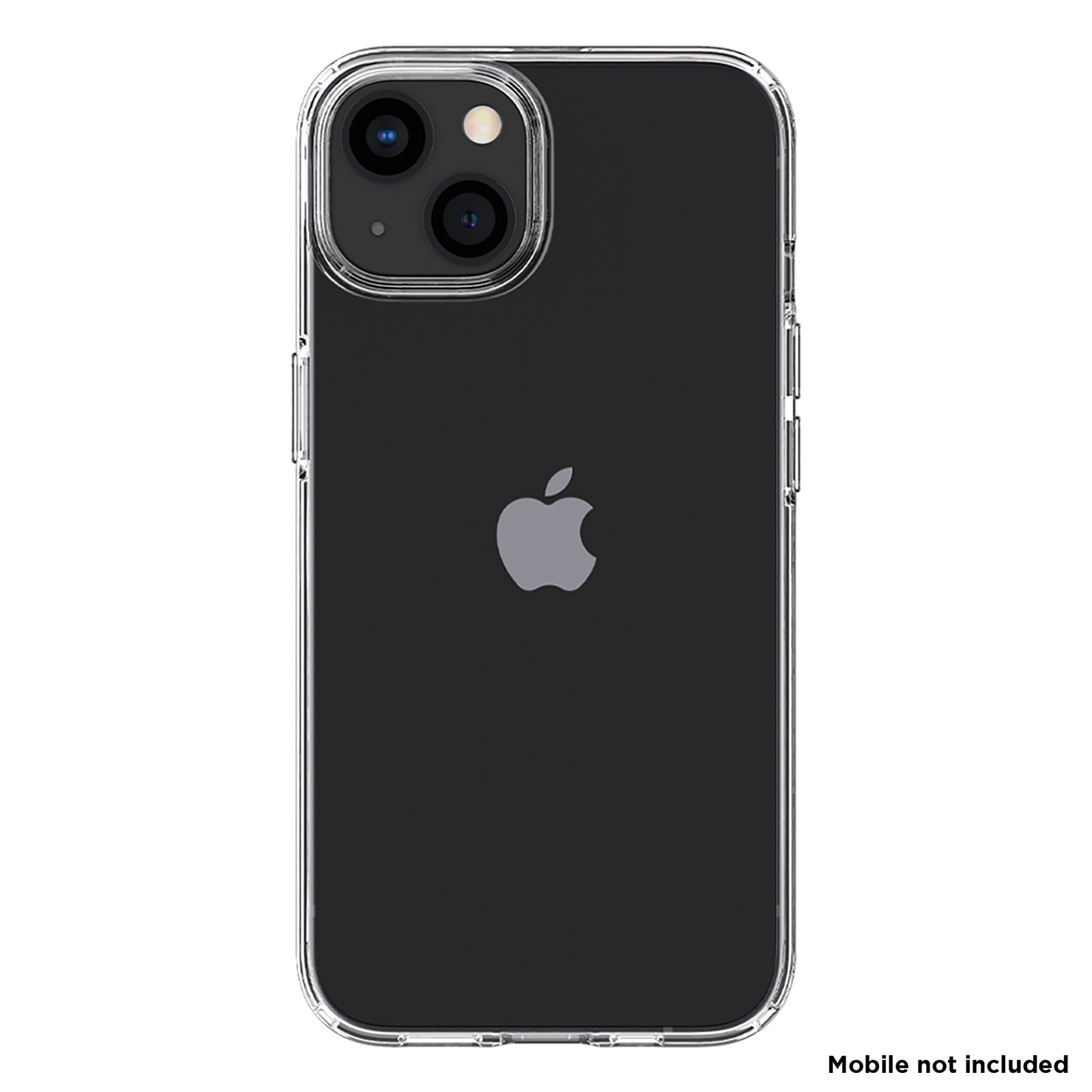 spigen Crystal Flex TPU Back Cover for Apple iPhone 13 Mini (Wireless Charging Compatible, Clear)