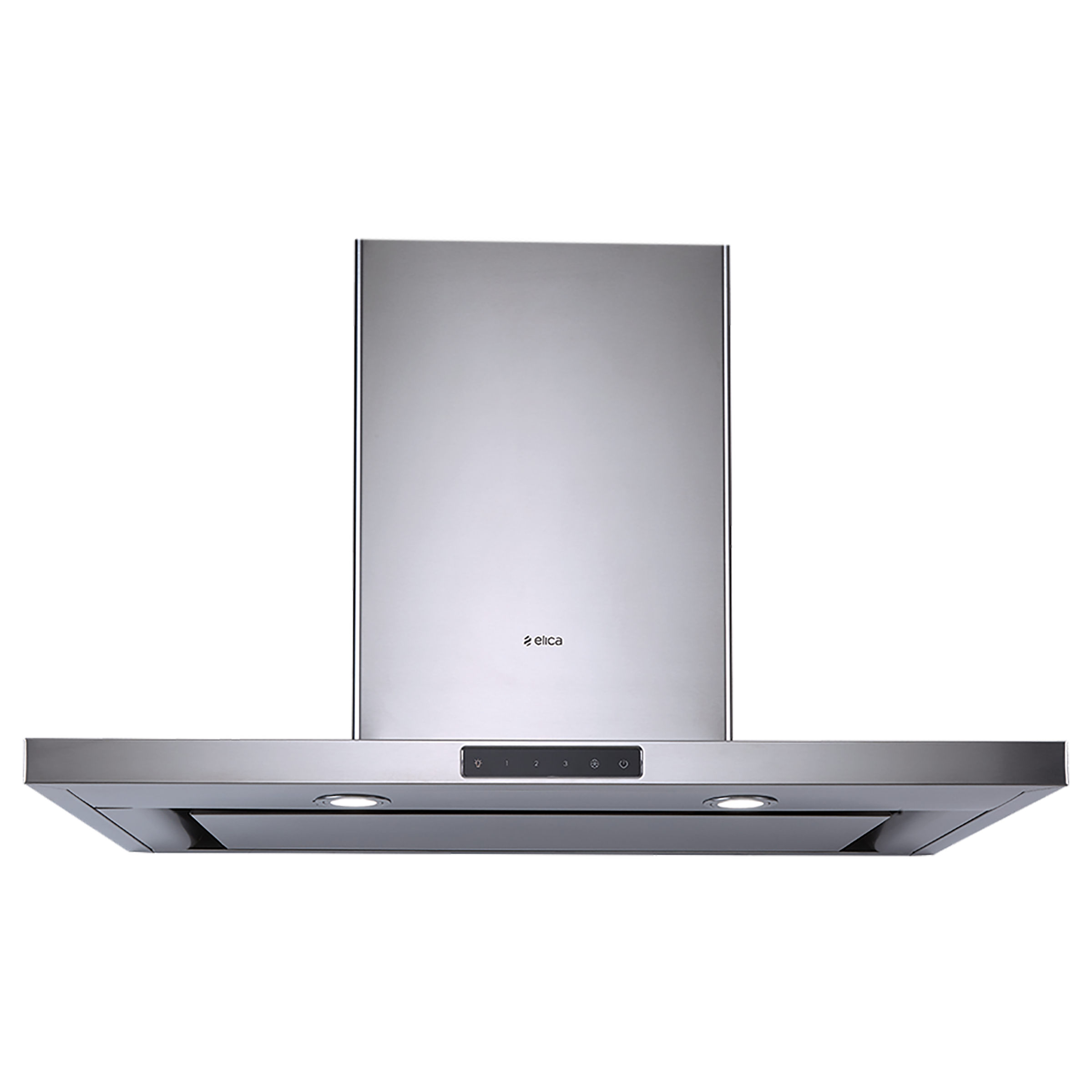 elica SPOT H4 TRIM EDS HE LTW 90 T4V LED 90cm 1010m3/hr Ducted Wall Mounted Chimney with Deep Silence Technology (Black)