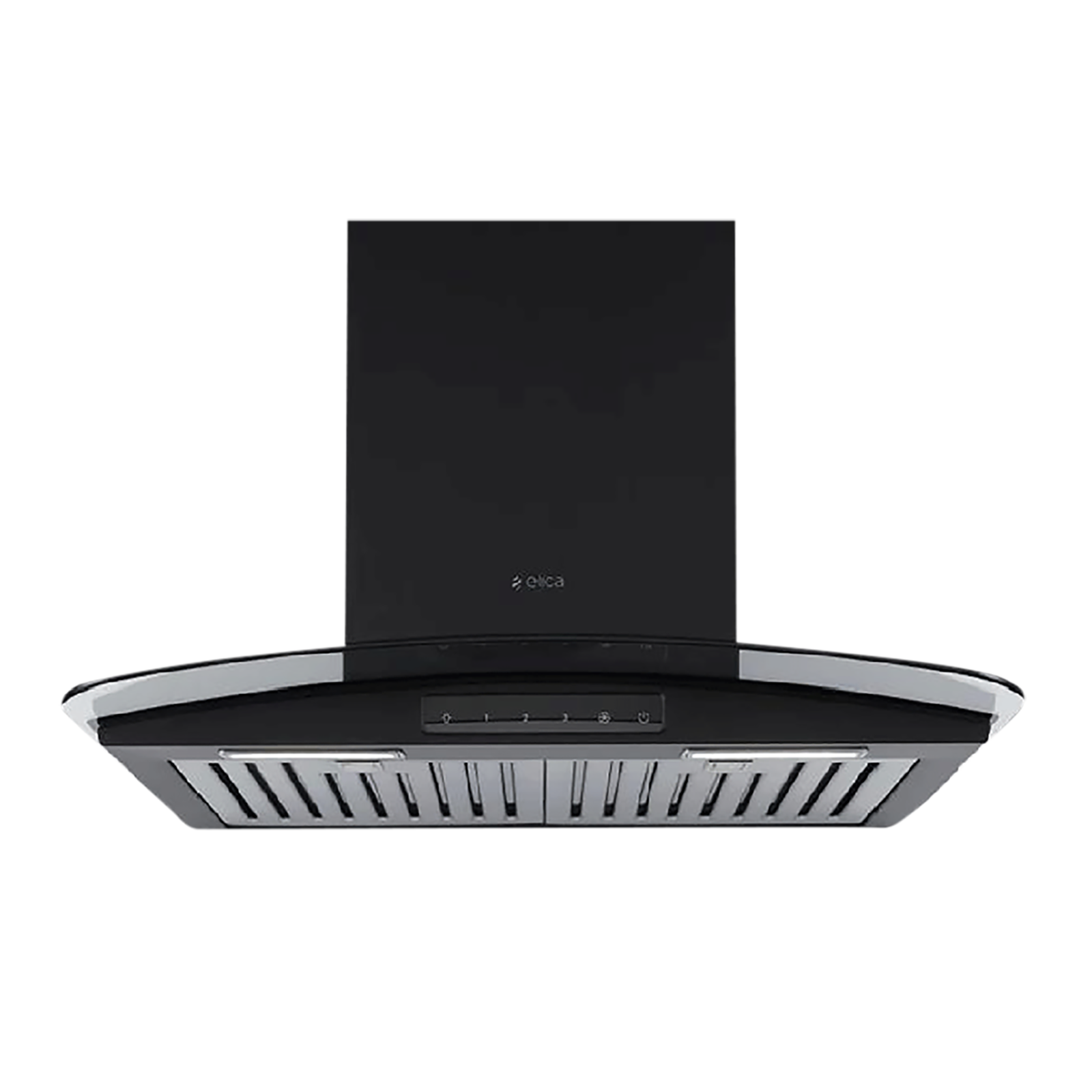 

elica GLACE TF TRIM ETB PLUS LTW 60 NERO T4V LED 60cm 1220m3/hr Ducted Wall Mounted Chimney with Touch Control Panel (Black), Data not provided by brand