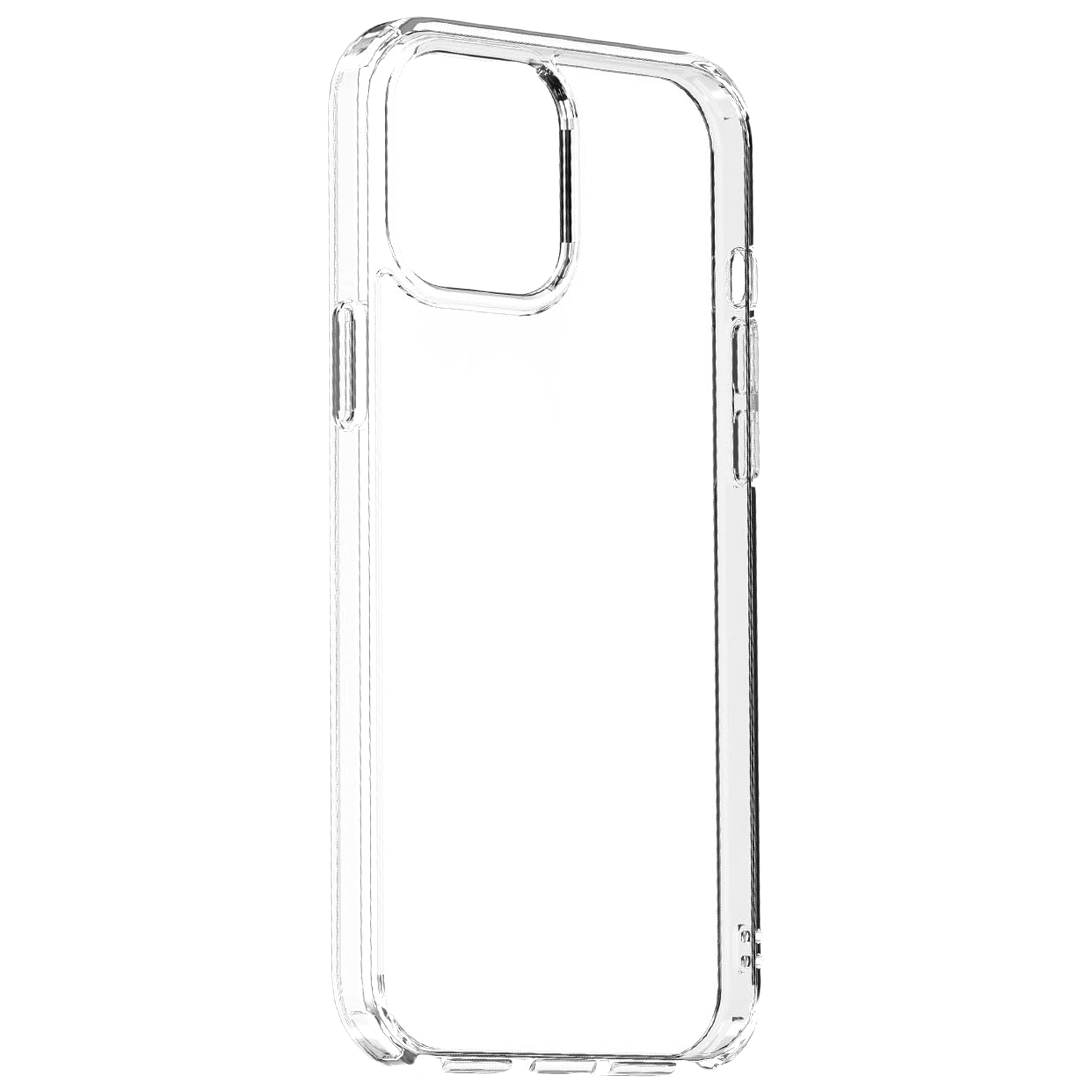 Dr. Vaku Glassy Hard TPU & Polycarbonate Back Cover for Apple iPhone 12 Mini (Scratch Resistant, Clear)