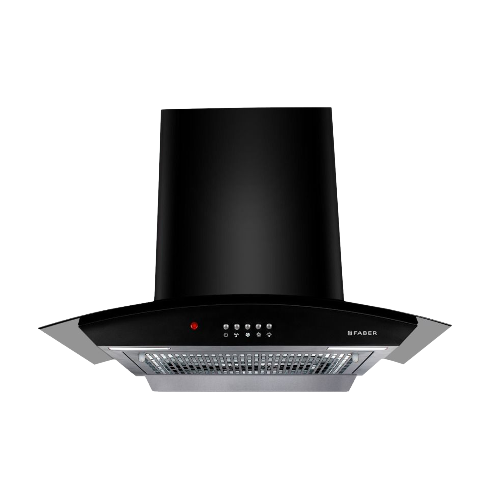 

FABER ACE PRO HC PB BK 60cm 1100m3/hr Ducted Auto Clean Wall Mounted Chimney with Push Button Control (Black)