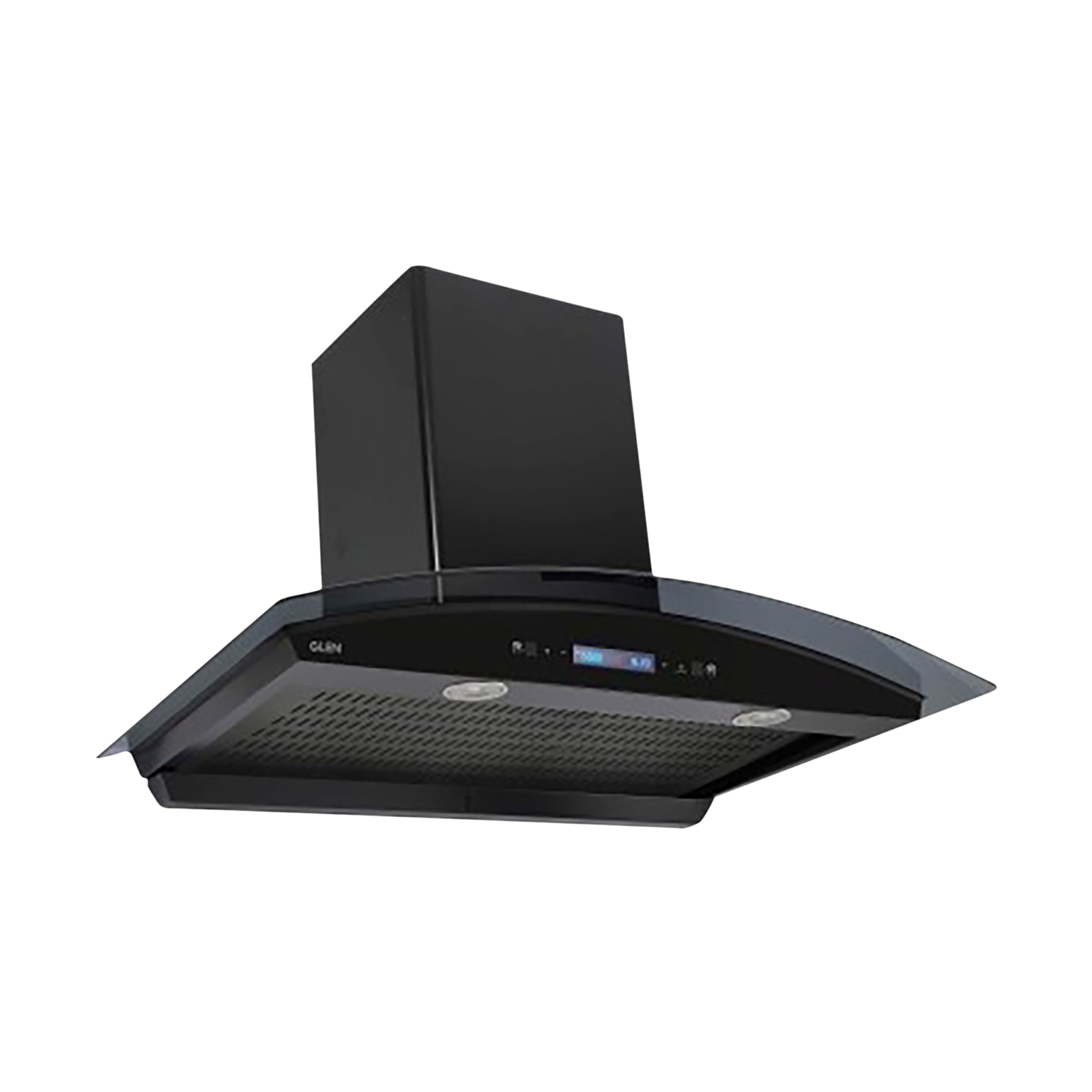 

GLEN 6061 BL BLDC MS 90cm 1200m3/hr Ductless Auto Clean Wall Mounted Chimney with Touch Control Panel (Black)
