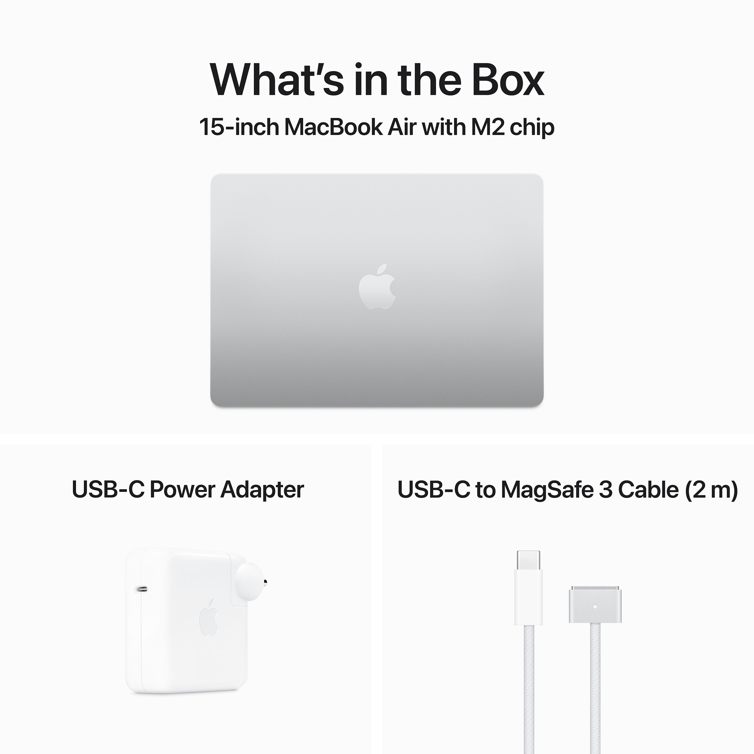 Buy Apple MacBook Air 2023 (M2, 15 inch, 8GB, 512GB, macOS, Silver) Online  Croma