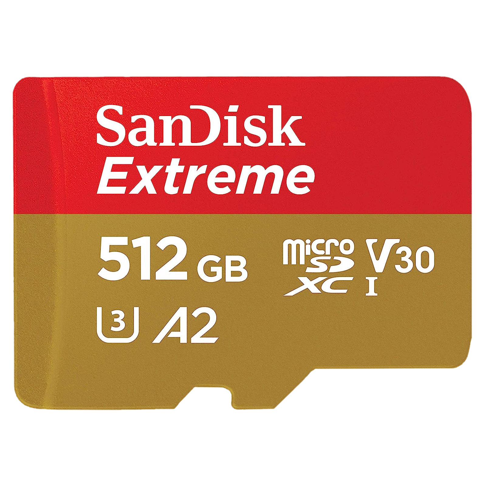 SanDisk Extreme MicroSDXC 512GB Class 3 190MB/s Memory Card