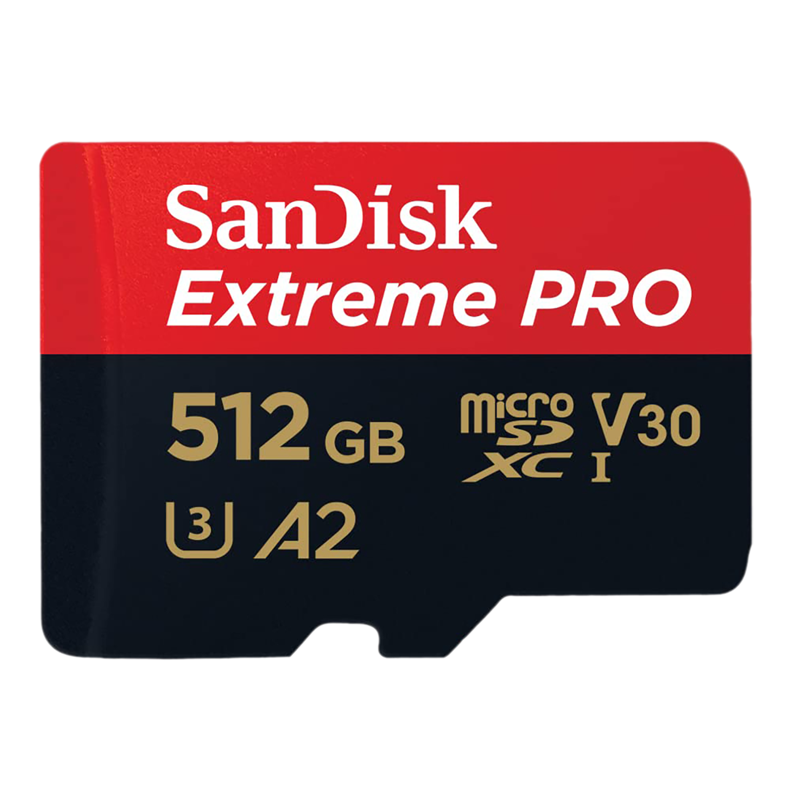 SanDisk Extreme Pro MicroSDXC 512GB Class 3 200MB/s Memory Card