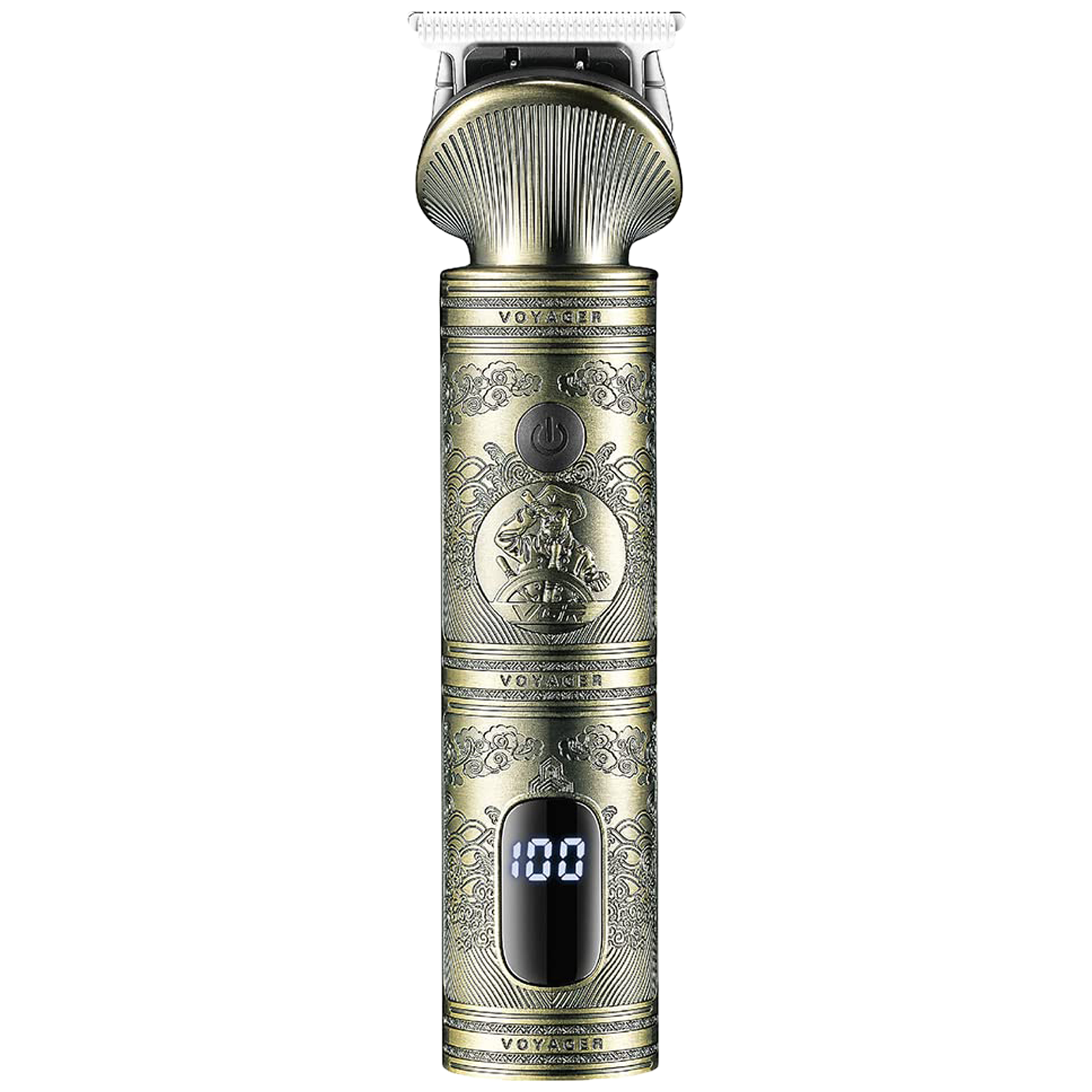 

VGR V-962 Stainless Steel Blades Cordless Trimmer (4 Length Settings, VGRINDIAVGR962, Gold)