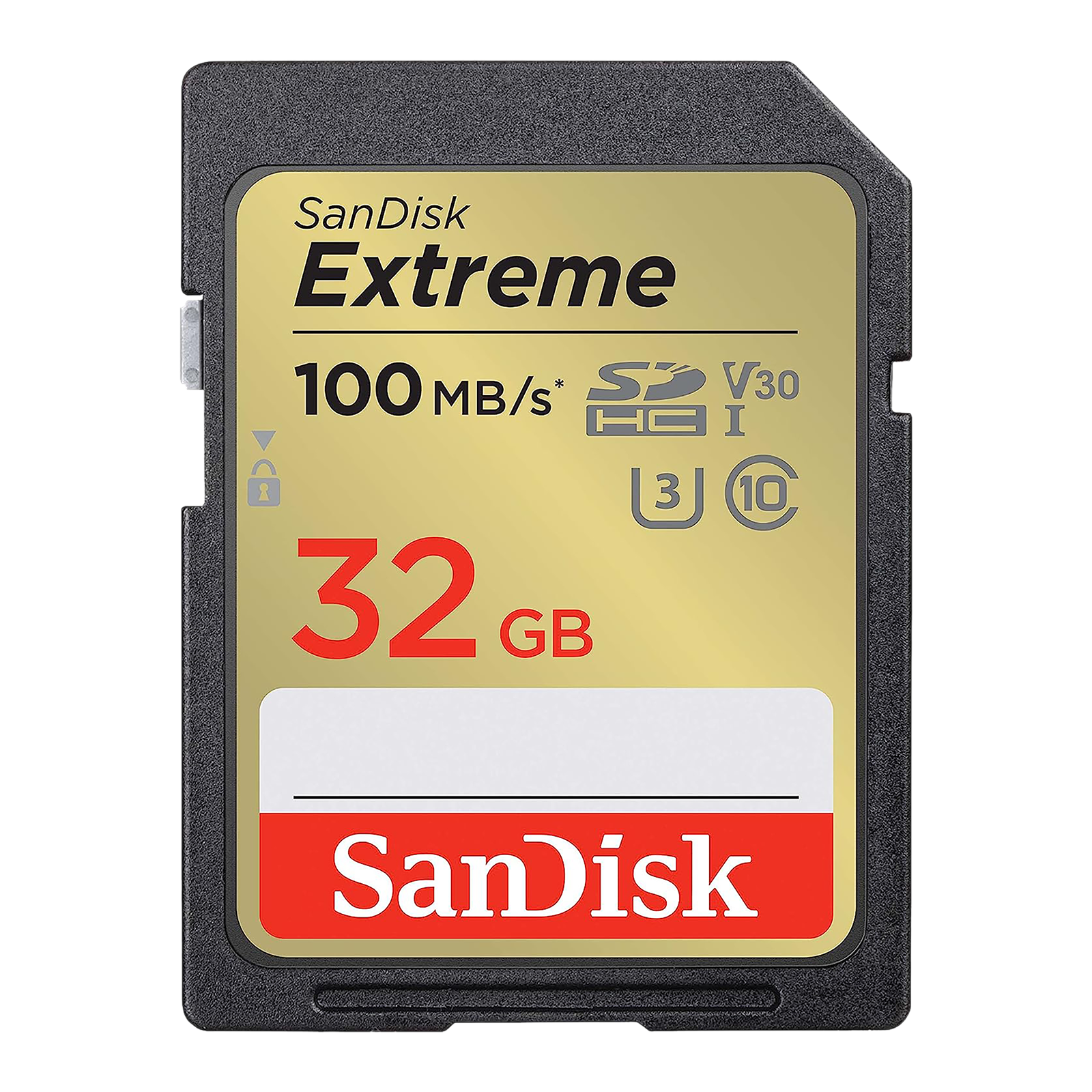 SanDisk Extreme SDHC 32GB Class 10 100MB/s Memory Card