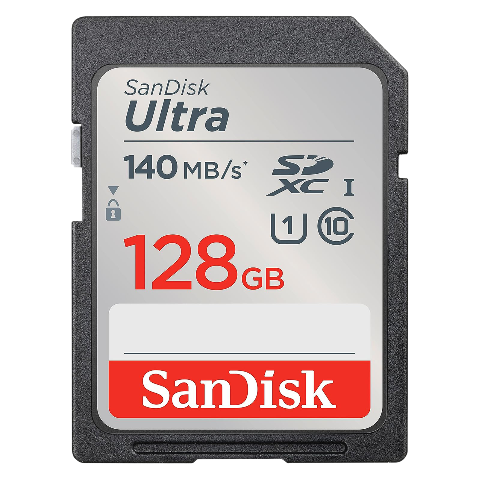 Buy SanDisk Ultra 128GB Class 10 SDXC UHS-I SD Memory Card (140 Mbps Read  Speed, SDSDUNB-128G-GN6IN, Black) Online - Croma