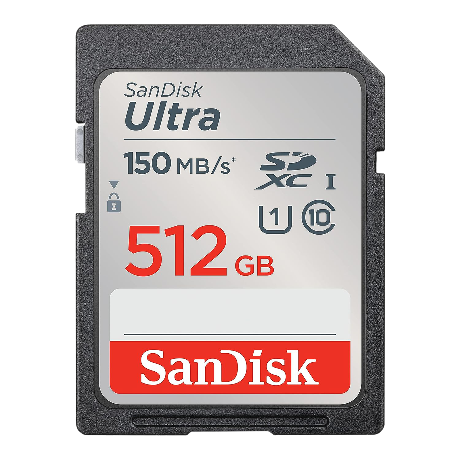 SanDisk Ultra SDXC 512GB Class 10 150MB/s Memory Card