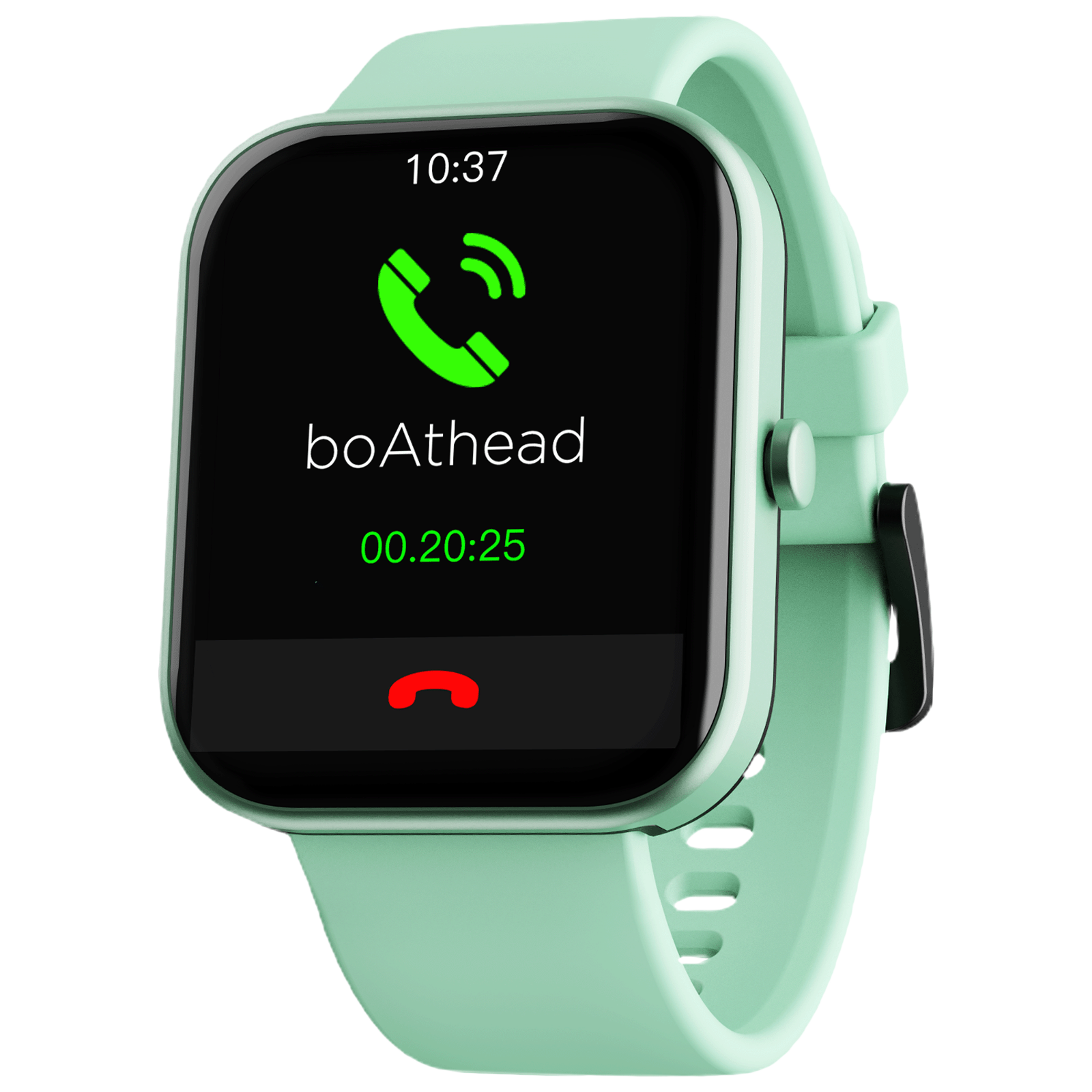 boAt Wave Arcade Smartwatch with Bluetooth Calling (46mm HD Display, IP68 Water Resistant, Basil Green Strap)