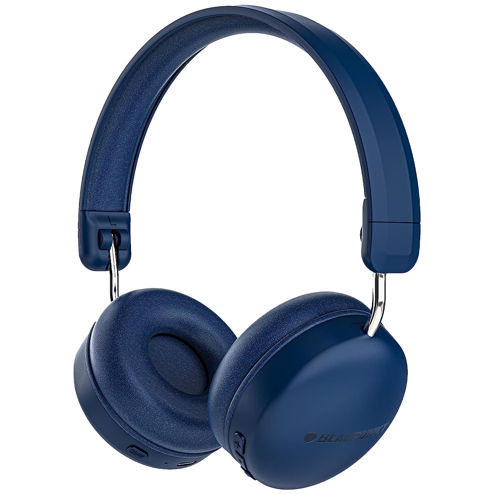 Blaupunkt BH51 Bluetooth Headphone with Mic (HD Sound, On Ear, Blue)