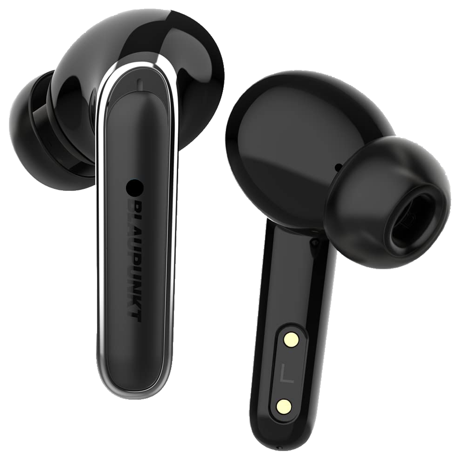 Blaupunkt BTW100 TWS Earbuds with Environmental Noise Cancellation (IPX5 Water Resistant, TurboVolt Charging, Black)