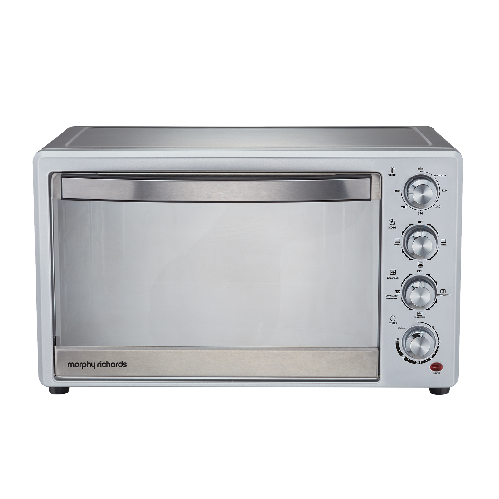 

morphy richards 54RCSS Dehydro 54L Oven Toaster Grill with Motorized Rotisserie (Silver)