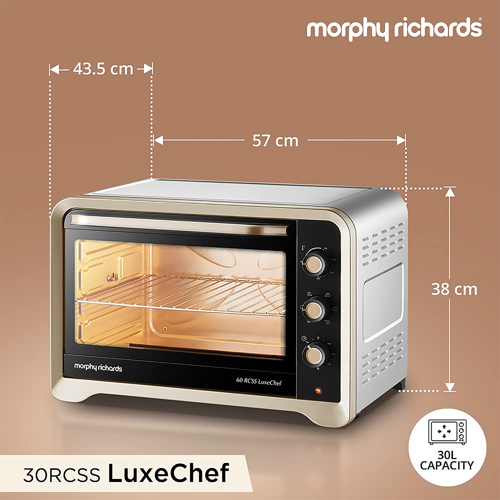 morphy richards oven 30 ltr