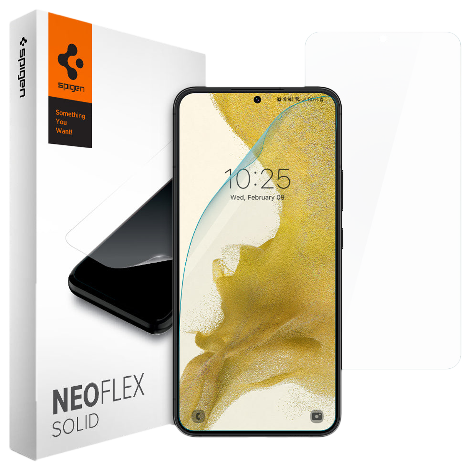 Buy spigen Neo Flex Solid Screen Protector for SAMSUNG Galaxy S22 Plus 5G  (Self Healing Technology) Online - Croma