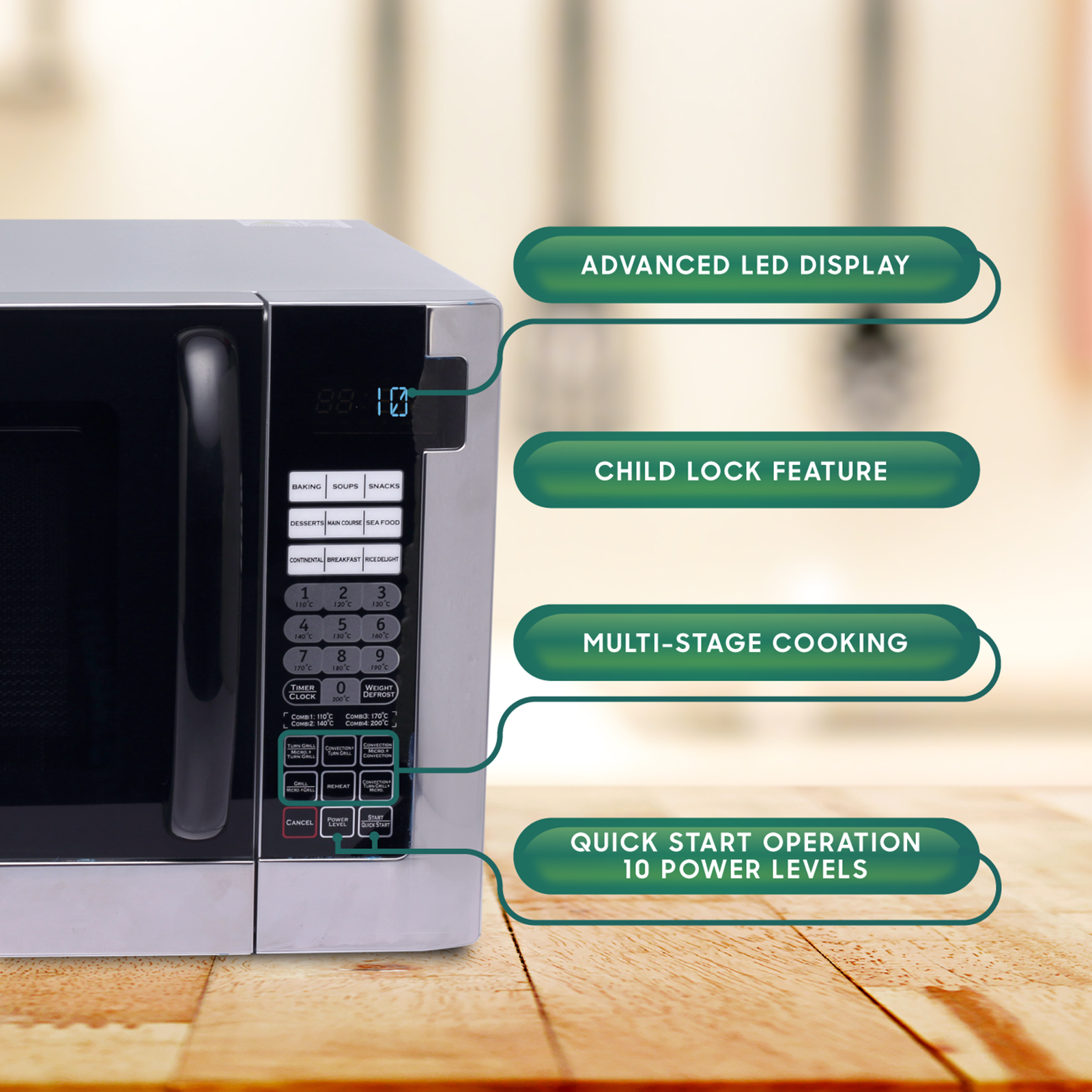 croma 30l microwave