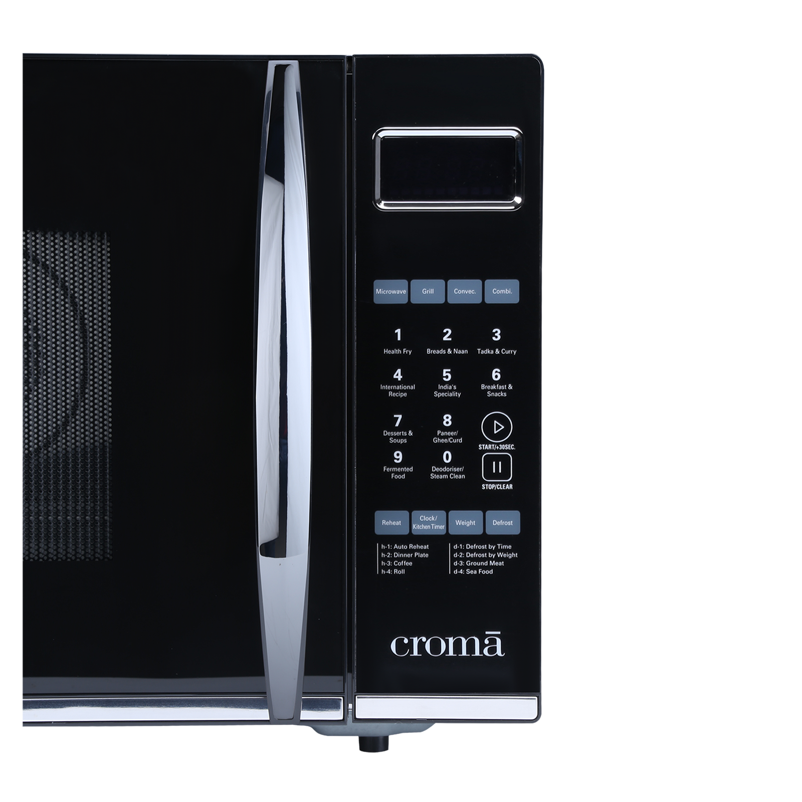 Buy Croma 30L Convection Microwave Oven with LED Display (Black