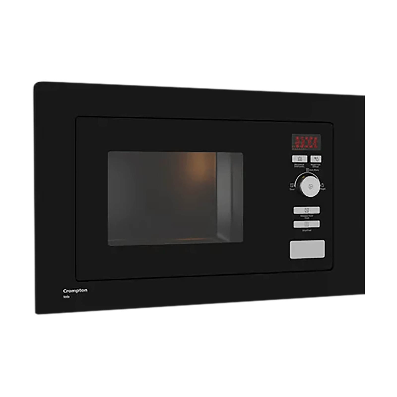 

Crompton Voila 20L Built-in Solo Microwave Oven with 8 Autocook Menus (Midnight Black)