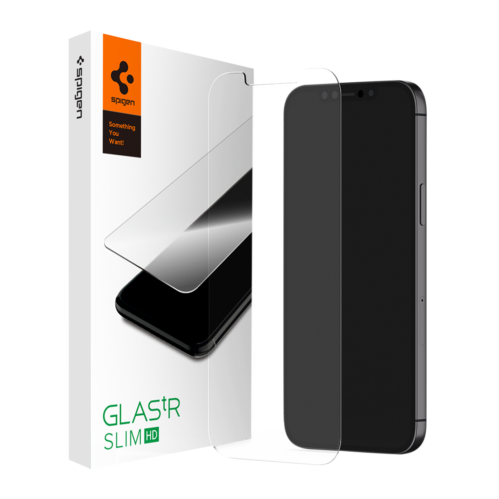 

spigen Screen Protector for Apple iPhone 12 Pro Max (Oleophobic Coating), Transparent