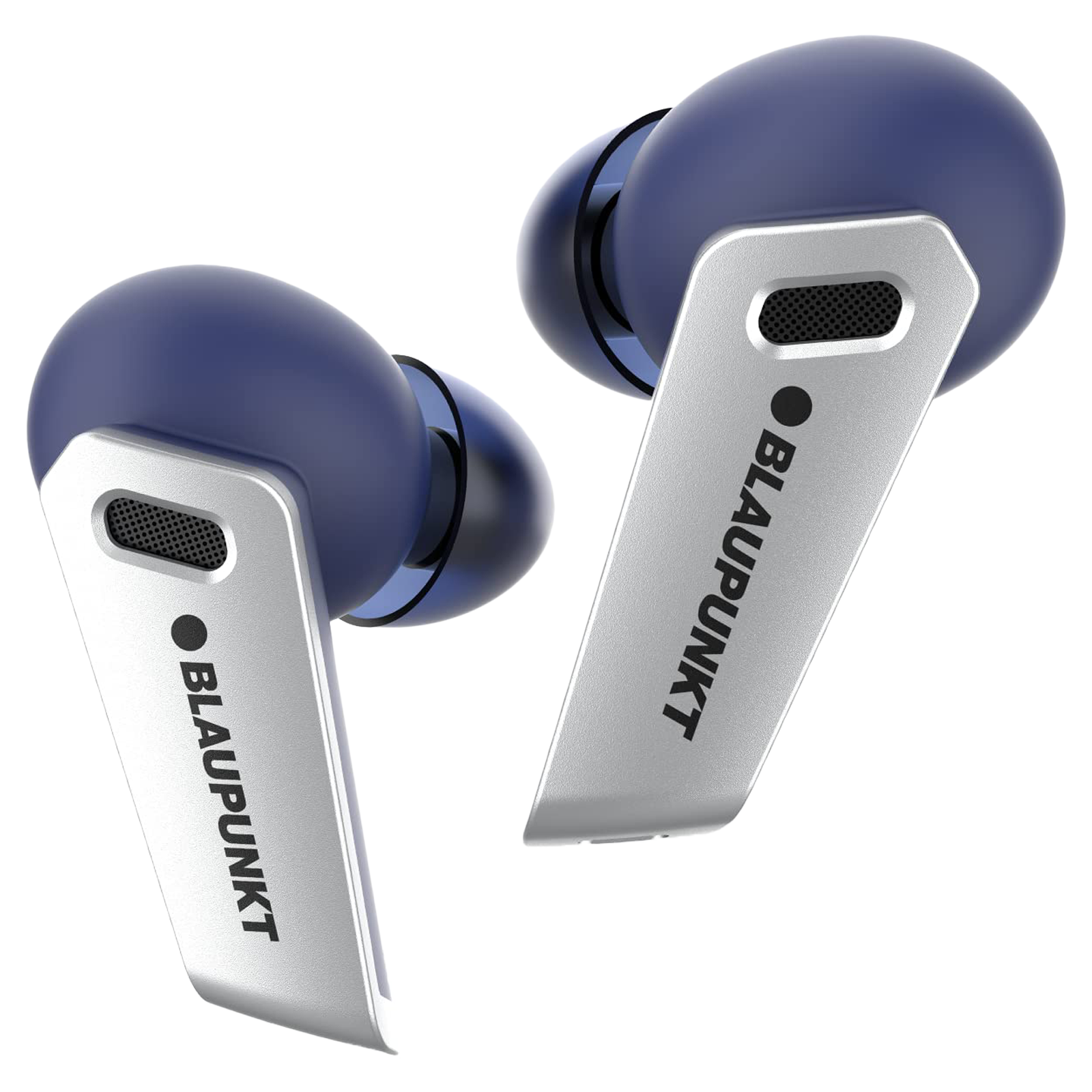 Blaupunkt BTW300 TWS Earbuds with Environmental Noise Cancellation (IPX5 Sweat Resistant, TurboVolt Charging, Blue)