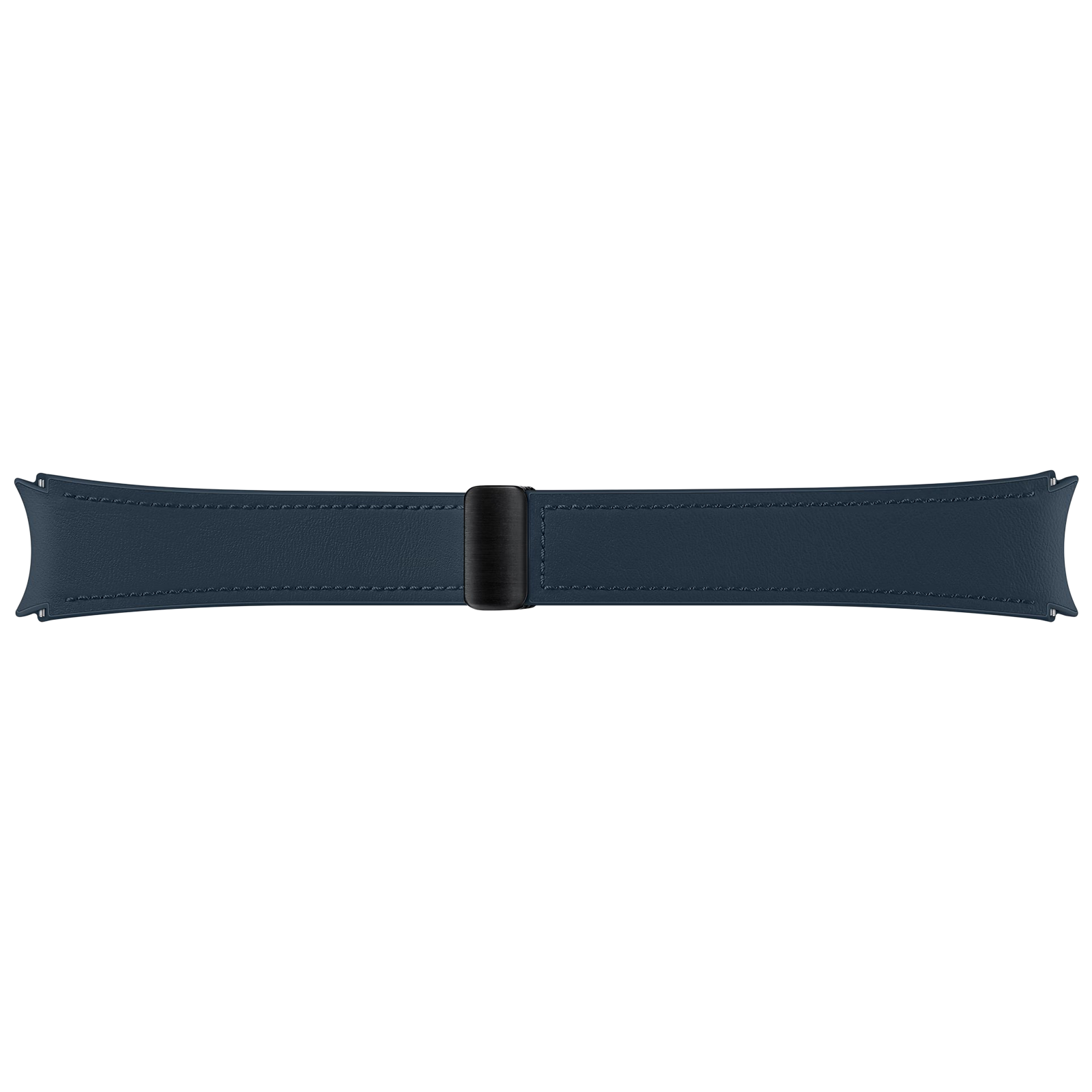 

SAMSUNG ET-SHR94LNEGIN Fluoroelastomer and Eco-Leather Magnetic D-Buckle Strap for Galaxy Watch6, Watch4, Watch4 Classic, Watch5, Watch5 Pro, Watch6 Classic (Medium/Large) (Sweat Resistant, Indigo)