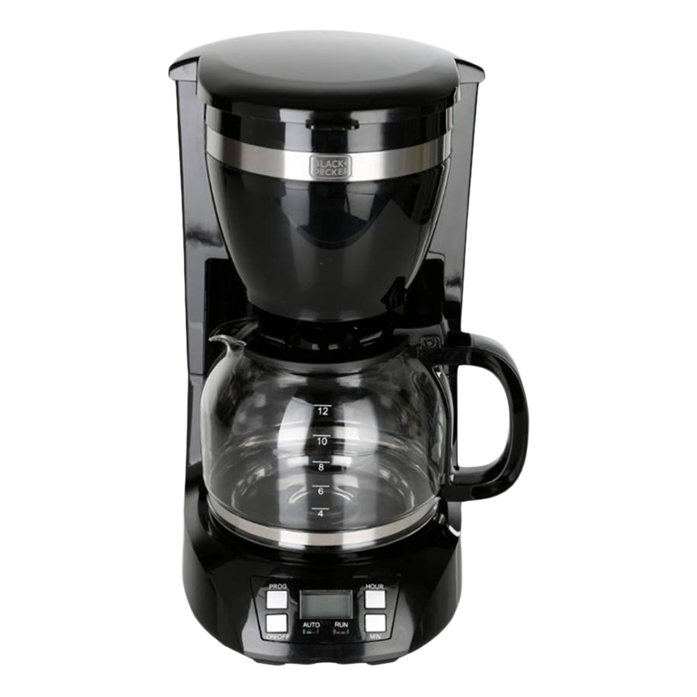 New BLACK+DECKER BXCM1201IN 12-Cup Drip Coffee Maker Water Level Indicator  Black