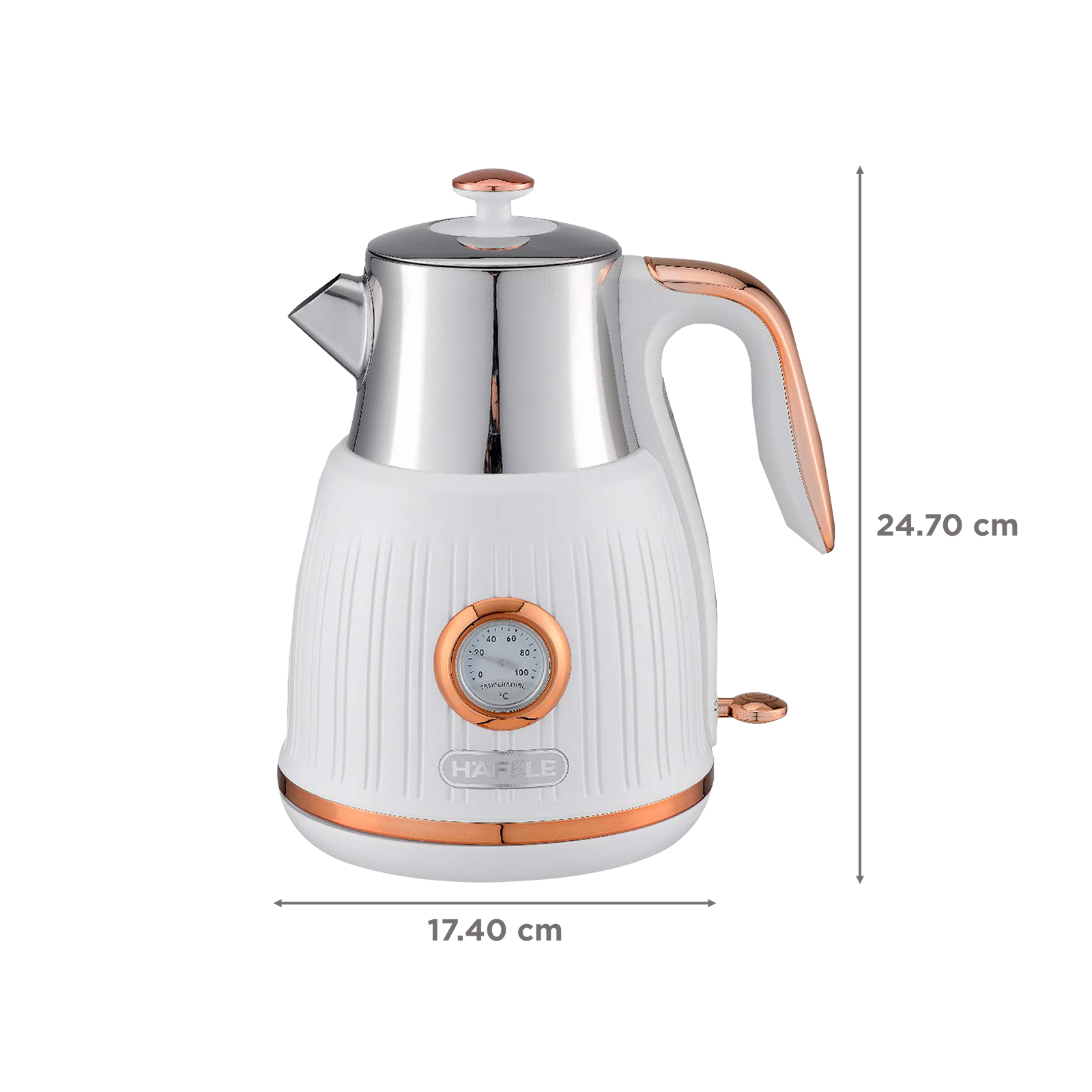 Buy BLACK+DECKER 2150 Watt 1.7 Litre Electric Kettle with Auto Shut Off  (White) Online – Croma