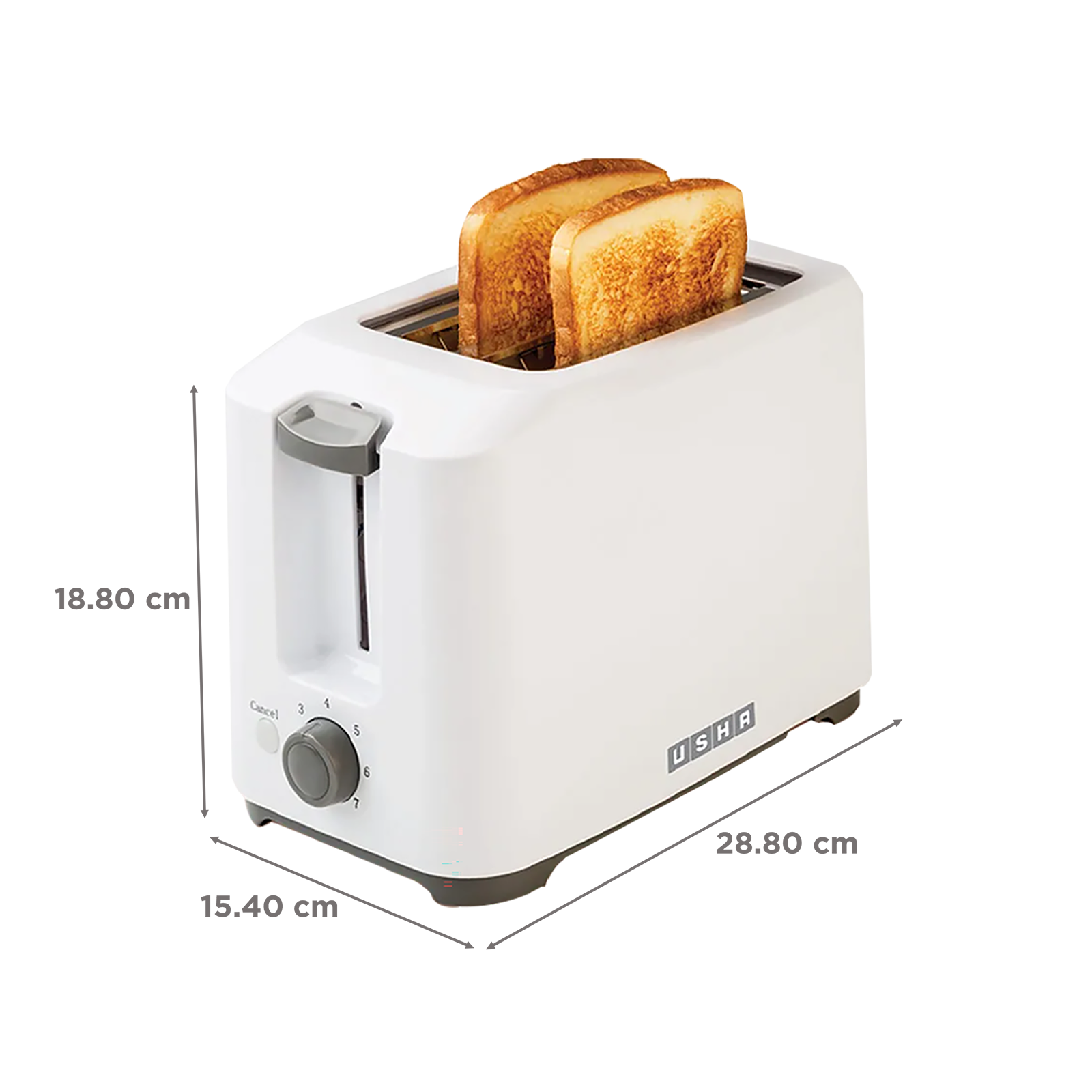 Usha 3720 700-W 2-Slice Pop-up Toaster latest pop-up toaster white free  shipping