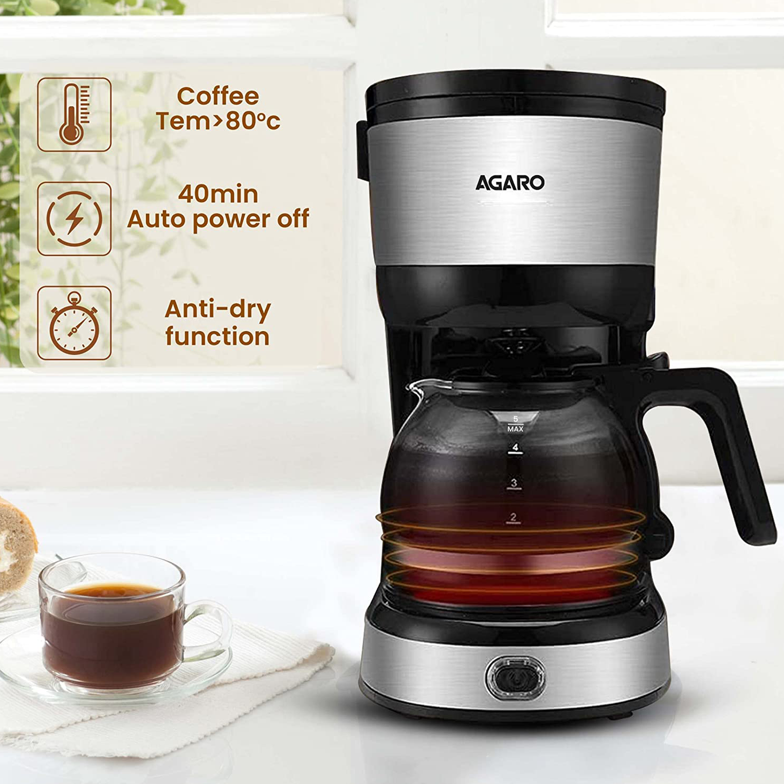 Top Small Coffee Maker for Intense Coffee Flavors – Agaro