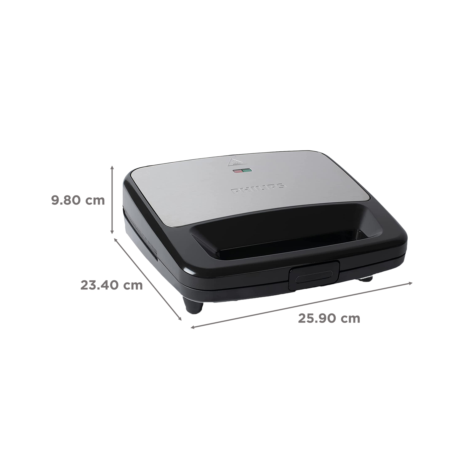 PHILIPS HD2289/00 700Watt Sandwich Maker( Black) with Free Shipping