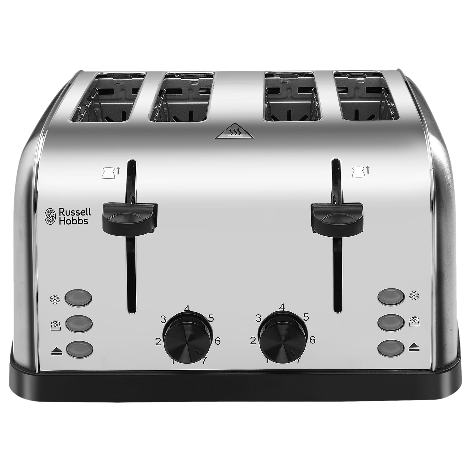 Russell Hobbs Futura 4-Slice Toaster, Silver