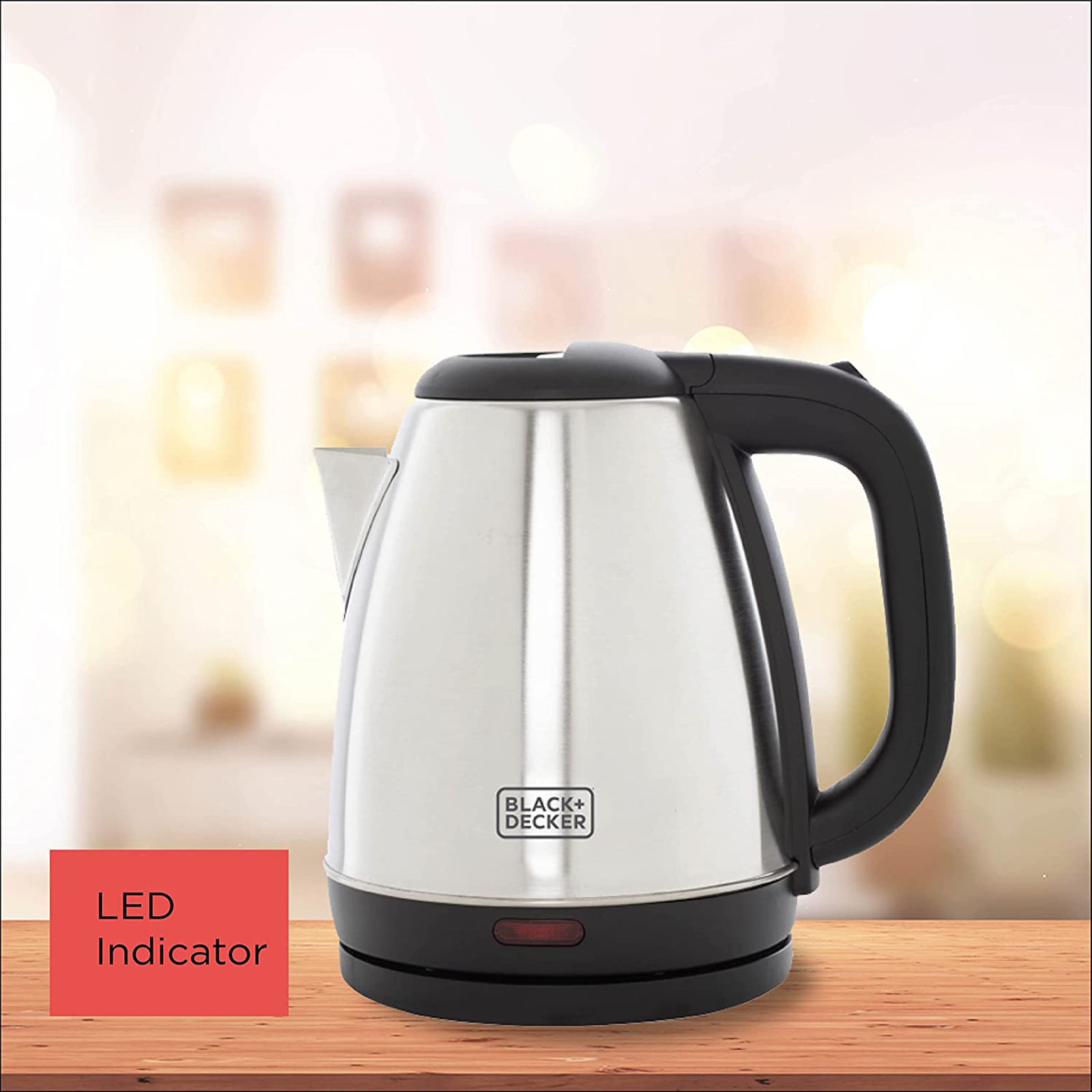 Buy BLACK+DECKER 2150 Watt 1.7 Litre Electric Kettle with Auto Shut Off  (White) Online – Croma