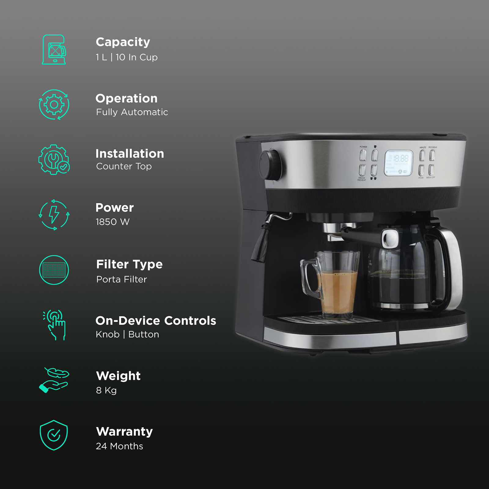 DuoPresso Coffee Maker  Morphy Richards 