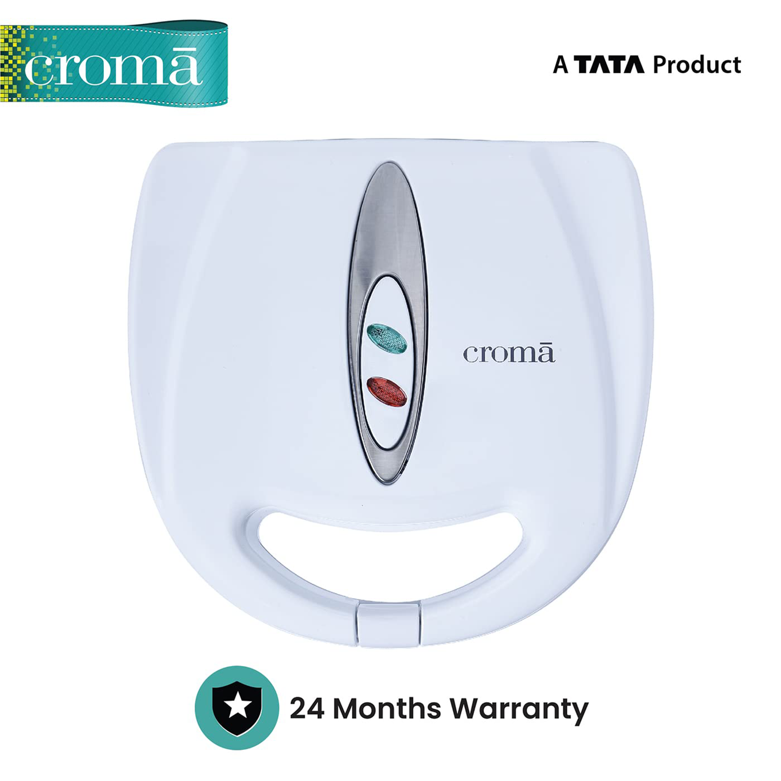 Buy Croma 800W 2 Slice 3-in-1 Sandwich Maker with Automatic Operation  (Black) Online – Croma