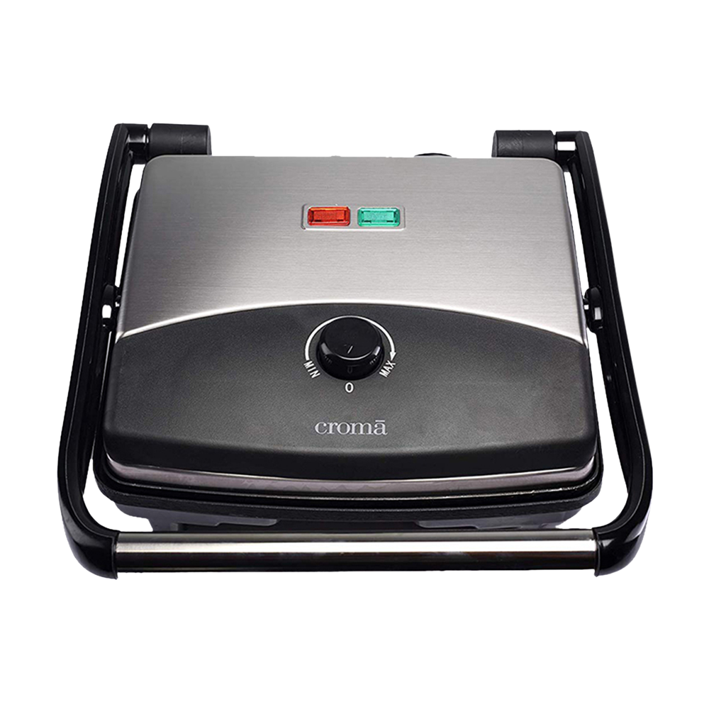 Buy Croma 800W 2 Slice 3-in-1 Sandwich Maker with Automatic