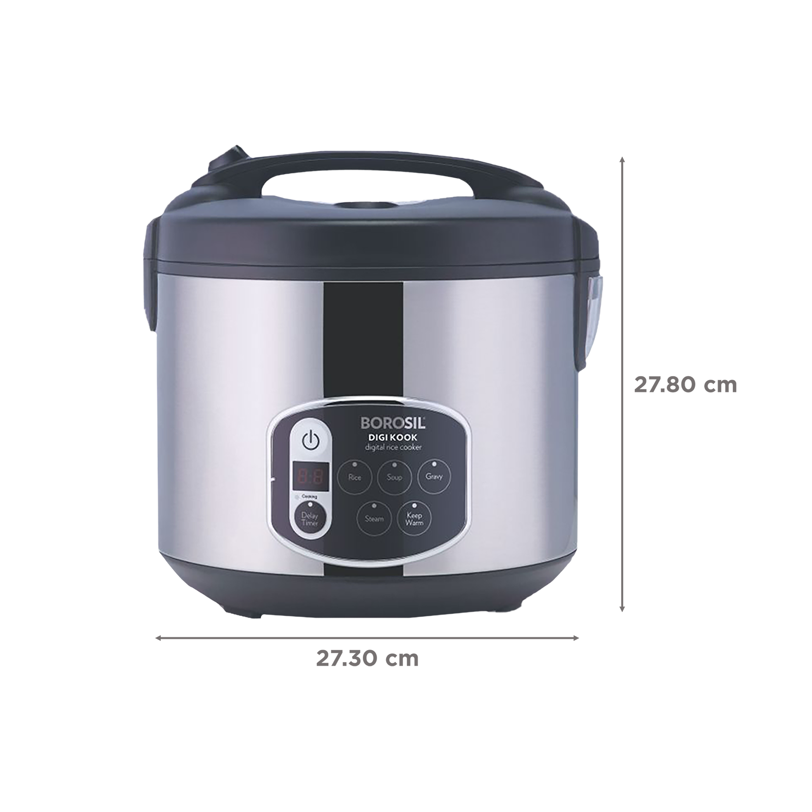 Buy AGARO Regal 3 Litre Electric Rice Cooker with Overheat Protection  (Black) Online – Croma