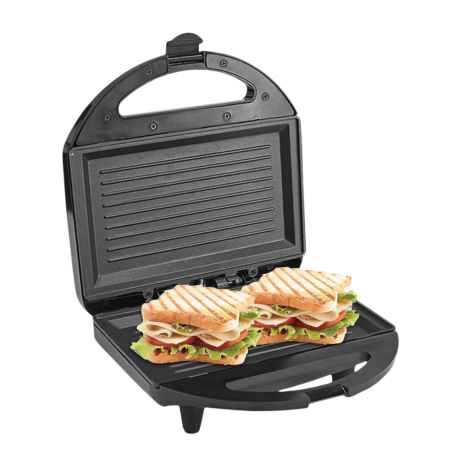 Buy Lifelong LLSM120G 750W 4 Slice Sandwich Maker with Over Heat Protection  (Black) Online – Croma