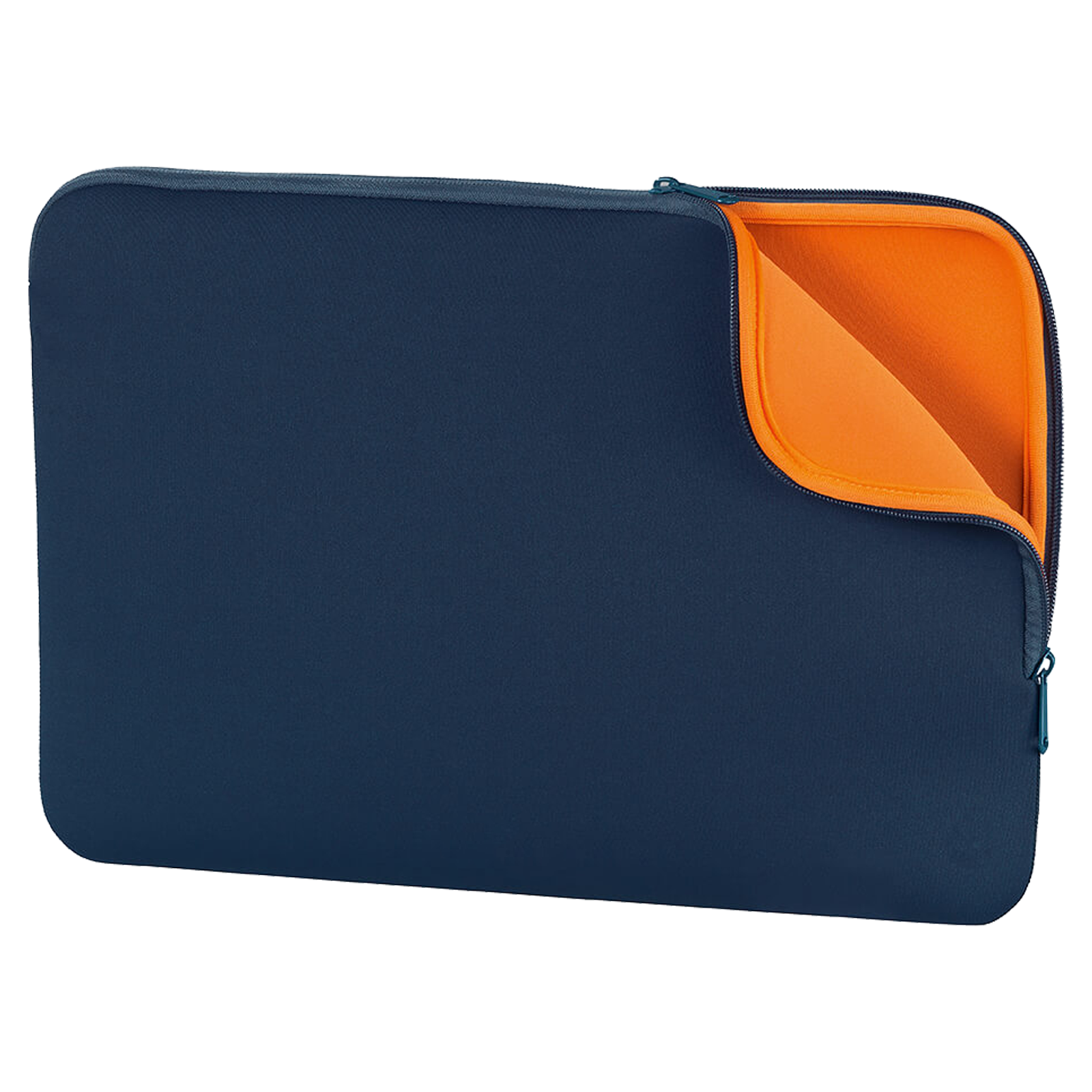 HYPHEN Polyester Laptop Sleeve for 14 Inch Laptop (One Spacious Compartment, Blue)