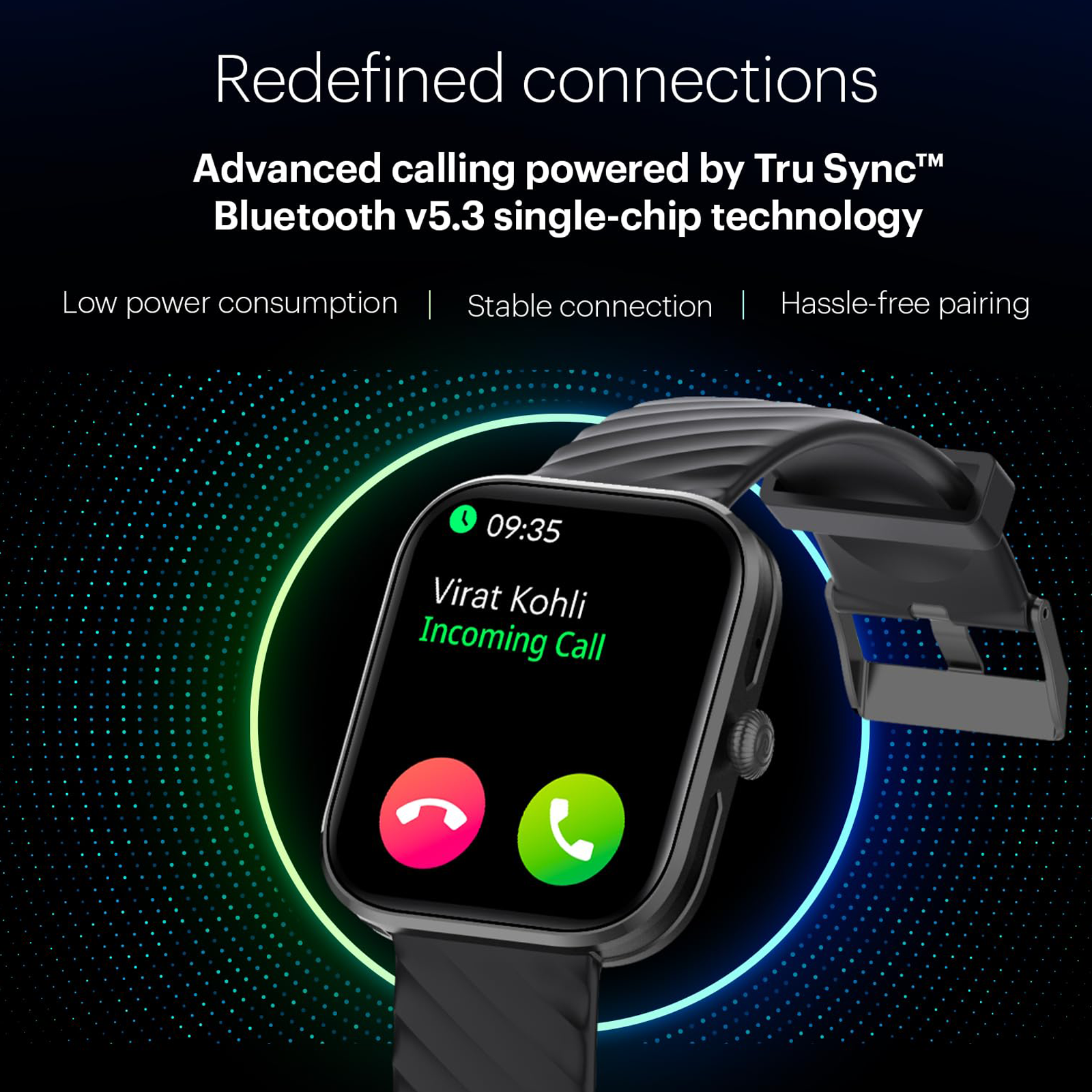 Buy noise ColorFit Spark Smartwatch with Bluetooth Calling (50.8mm