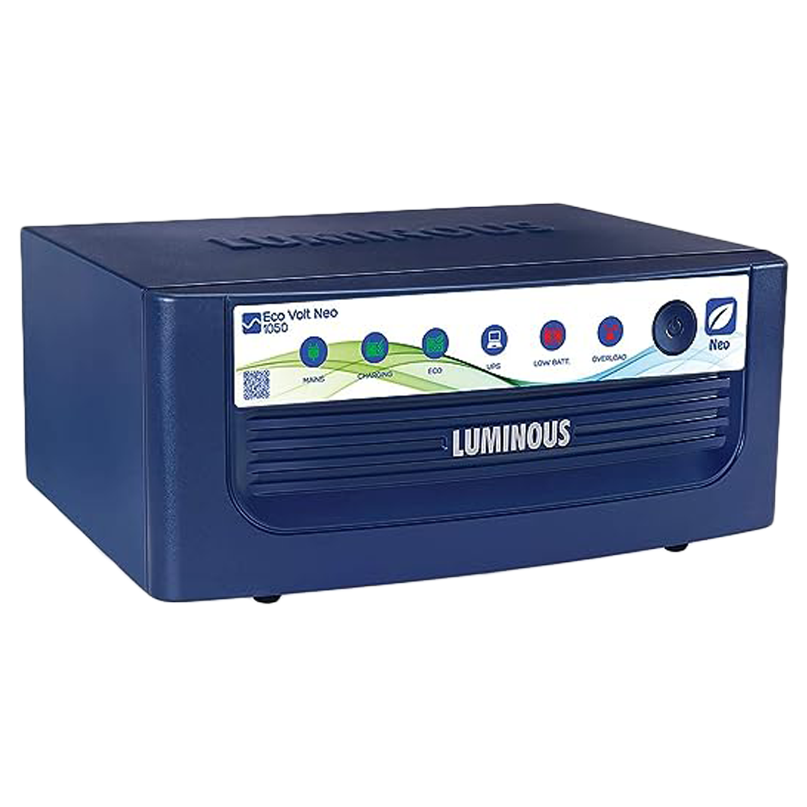 

LUMINOUS EcoVolt Neo 1050 24.5 Amps Inverter (Eco Mode, Blue)