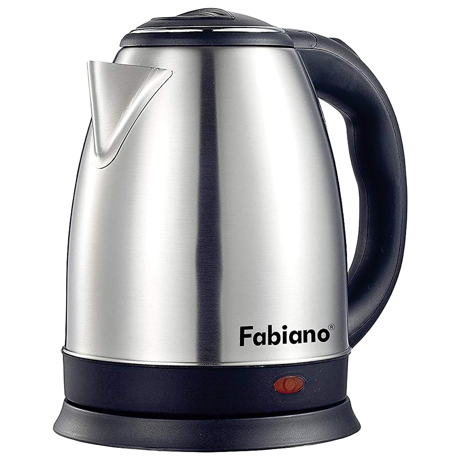 

Fabiano FAB-E18 1500 Watt 1.8 Litre Electric Kettle with Boil-Dry Protection (Silver)