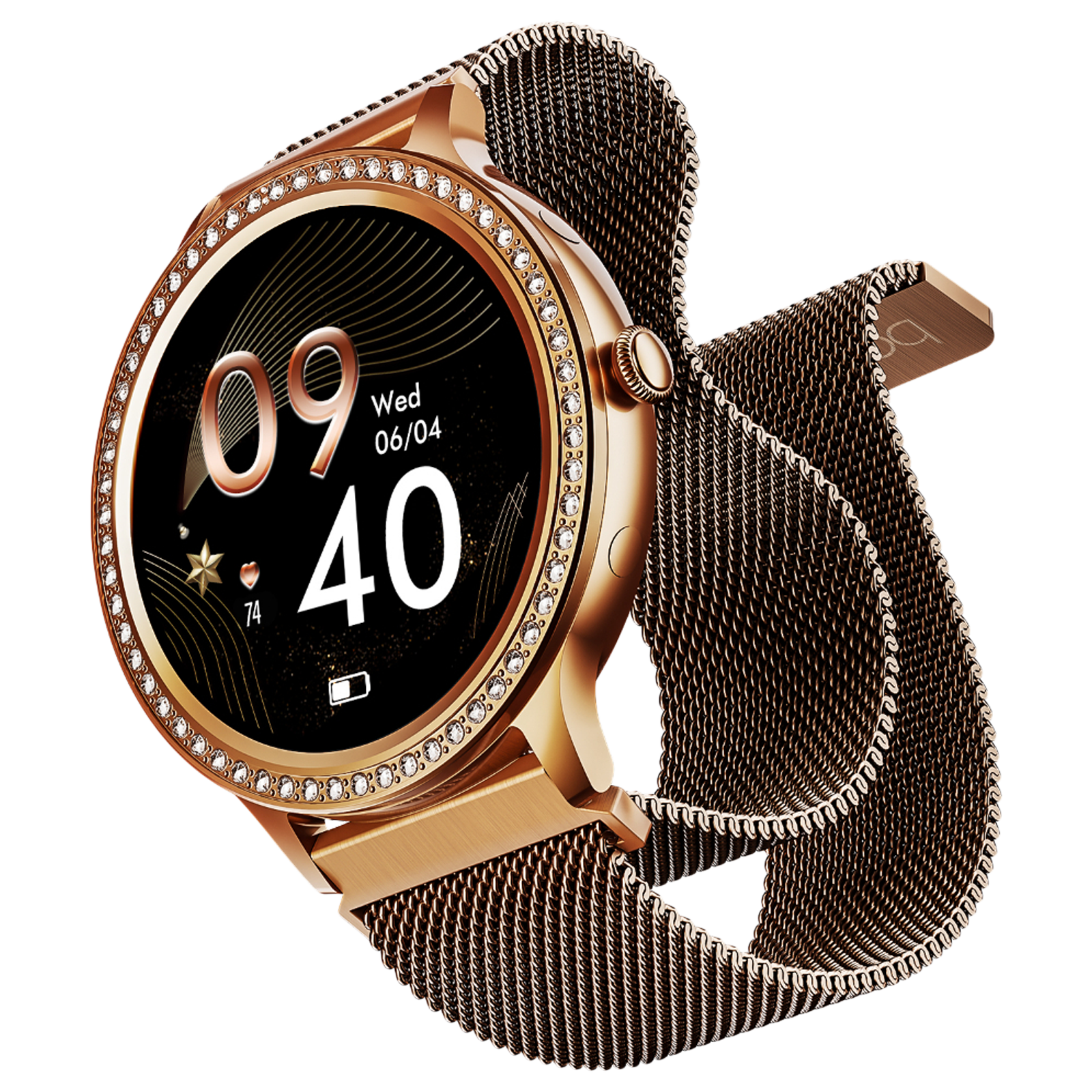 

boAt Enigma R32 Smartwatch with Bluetooth Calling (33.5mm TFT AMOLED Display, IP67 Sweat Resistant, Diamond Strap)