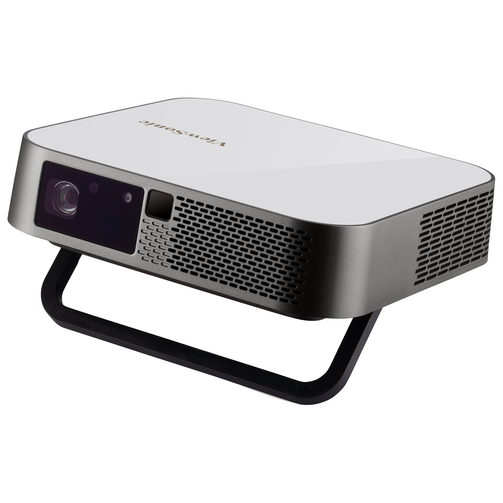 ViewSonic M2e Full HD LED Projector (1000 Lumens, HDMI, USB, WiFi, Bluetooth, Auto Keystone, Silver)